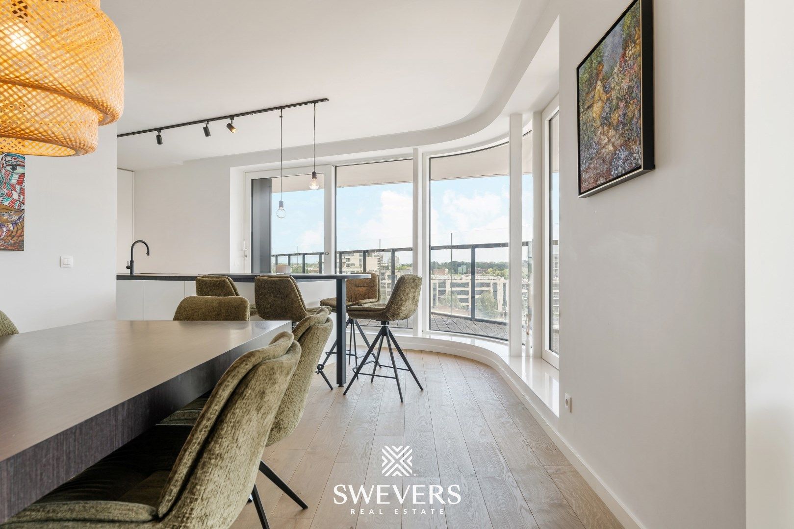 Adembenemend luxueus appartement (216m²) op Zuidzicht met riant terras rondom (223 m²) foto 12