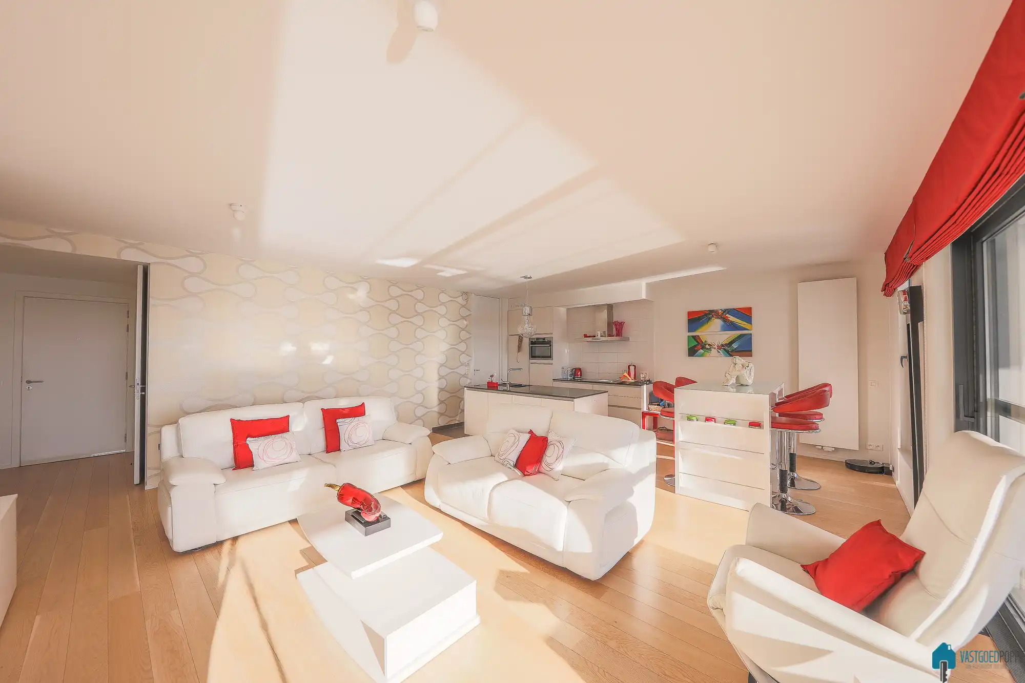 Appartement met terras zicht op de Schelde foto 10