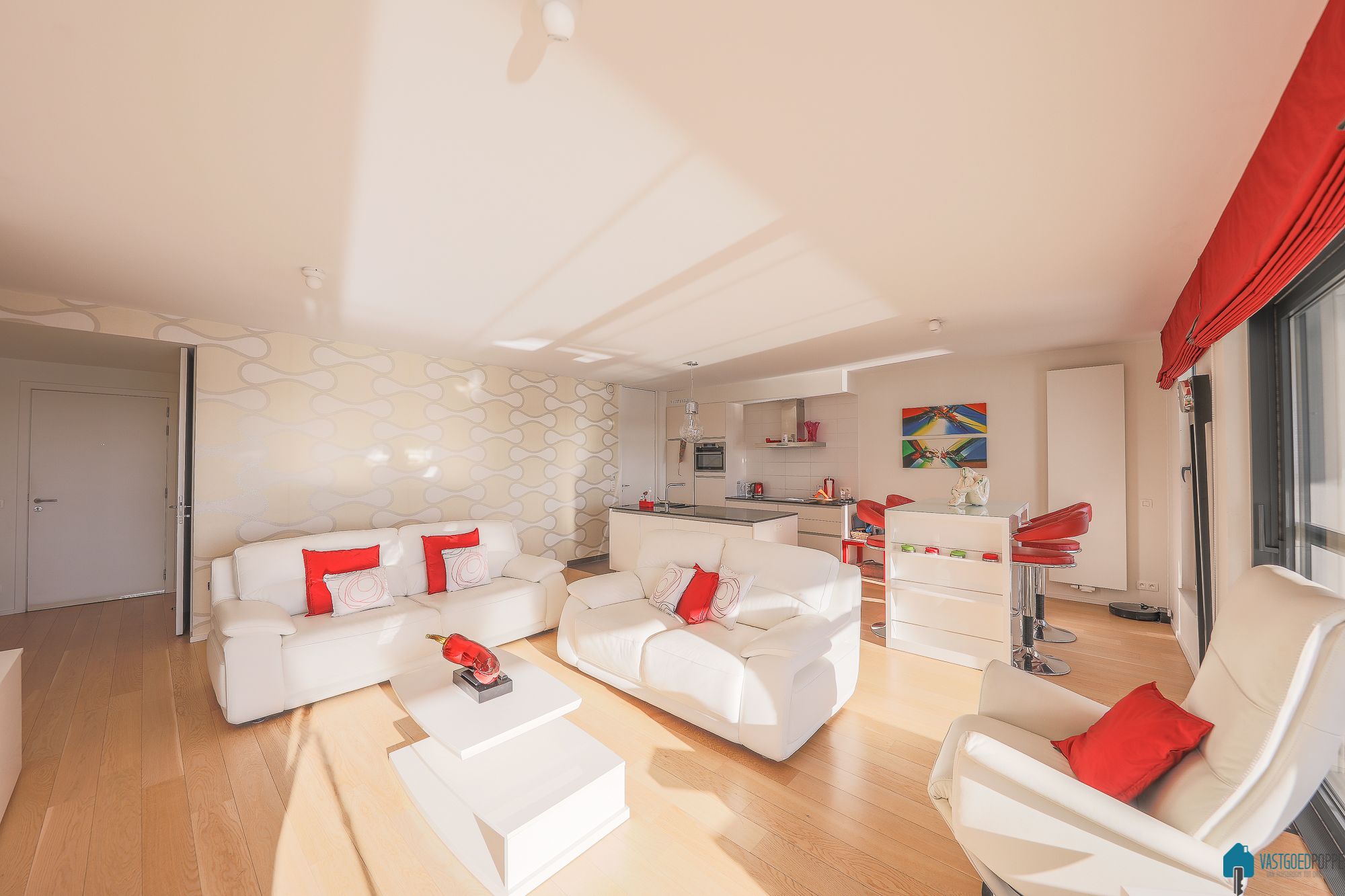 Appartement met terras zicht op de Schelde foto 10