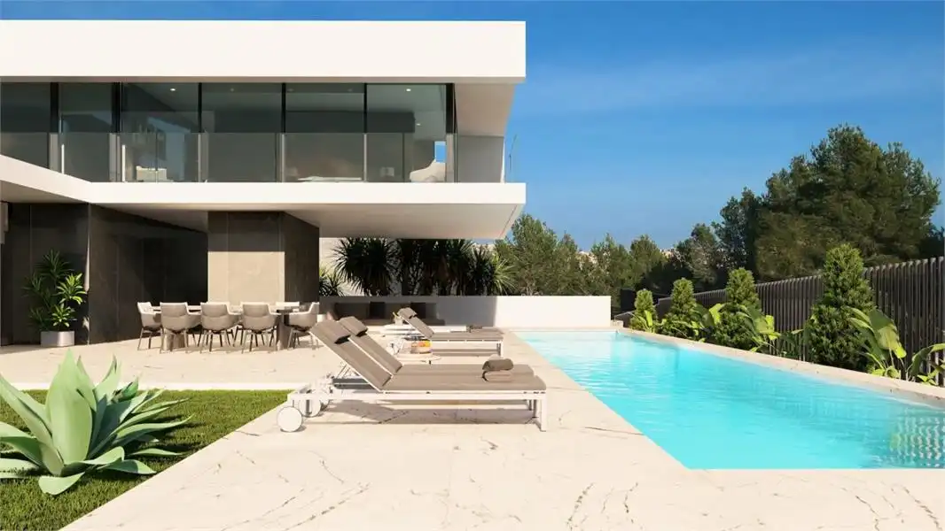 NIEUW GEBOUWDE LUXE VILLA IN MORAIRA foto 10