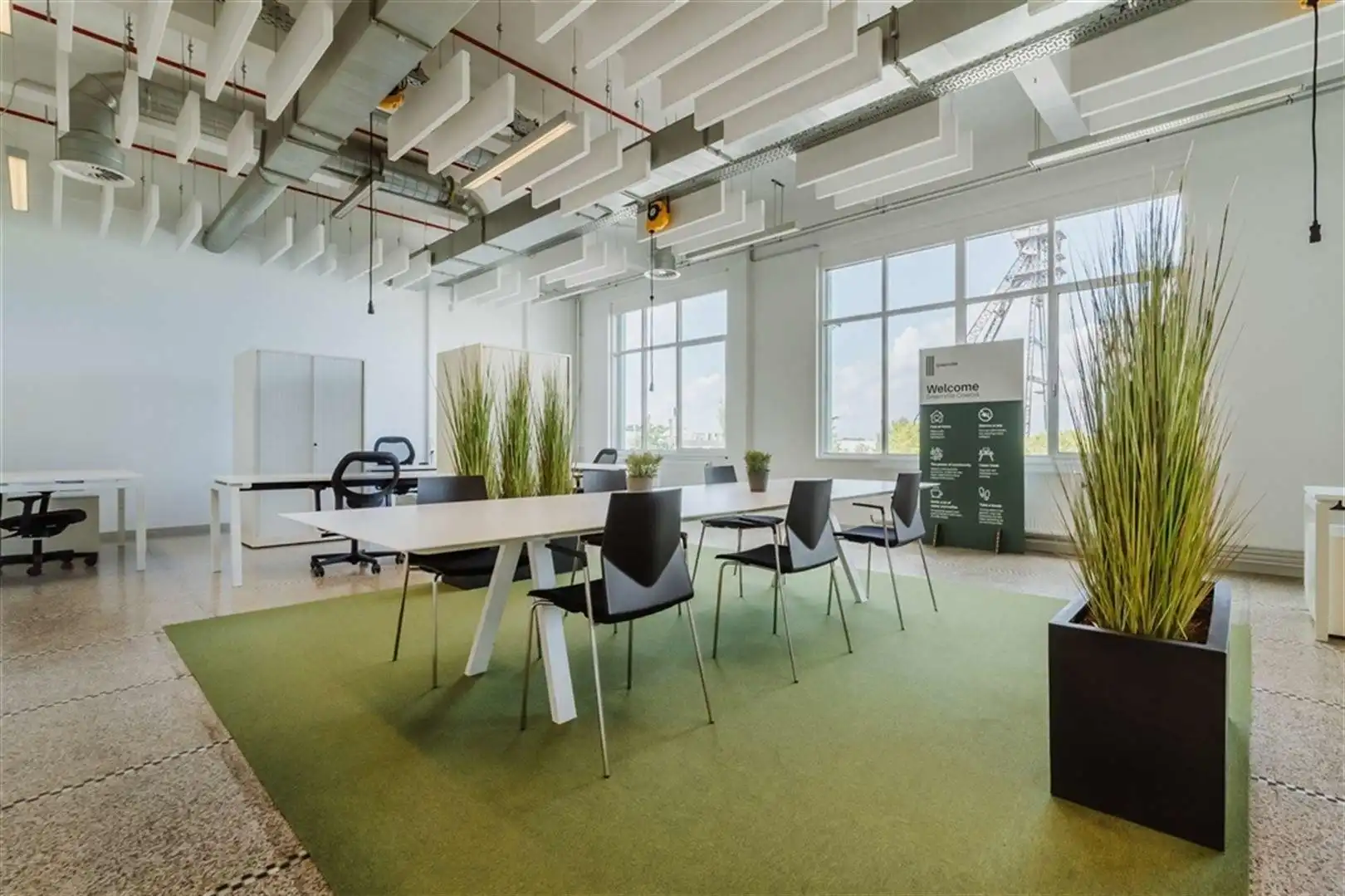 2500 m² kantoorruimtes vanaf 34 m²  te huur in Greenville te Houthalen Helchteren foto 8