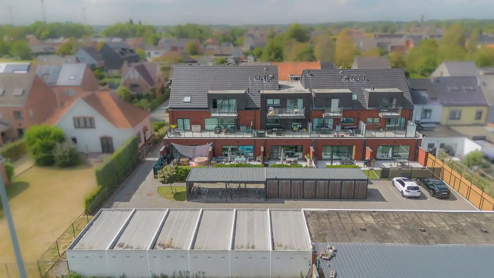 Nieuwbouw dakappartement met garage en tuinberging te Baasrode foto 17