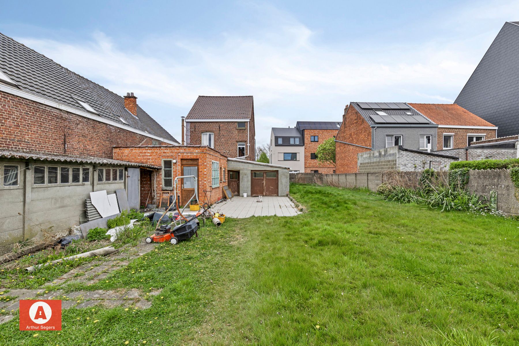 Projectgrond: 4/5 appartementen of gezinswoning met tuin. foto 33