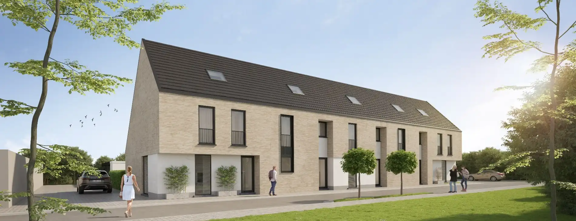 Nieuwbouwwoning met 3 slaapkamers en E-peil 10 te Veurne  foto 2