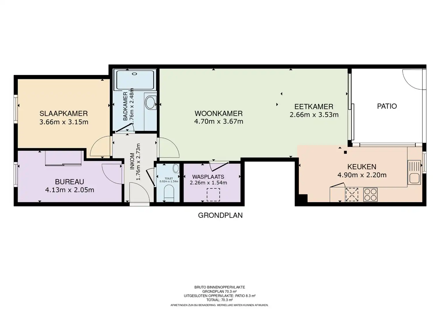 Stijlvol en energiezuinig gelijkvloers appartement in Residentie Mooi Mechelen foto 23