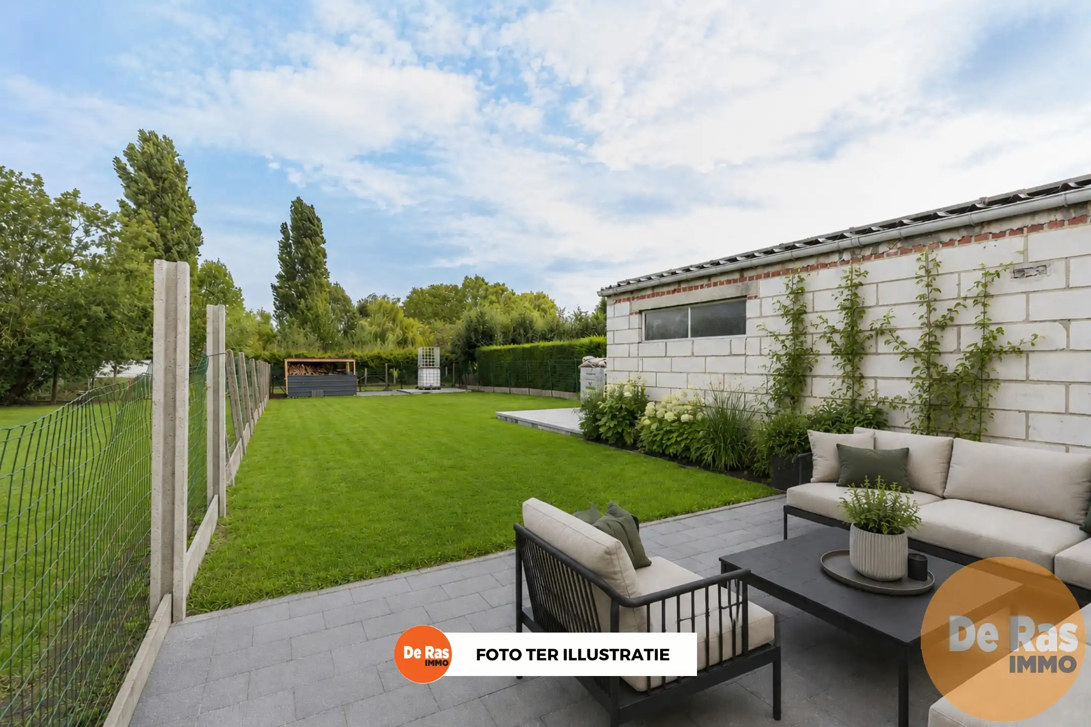 BAVEGEM - Gezinswoning met tuin en grote garage/werkplaats foto 3