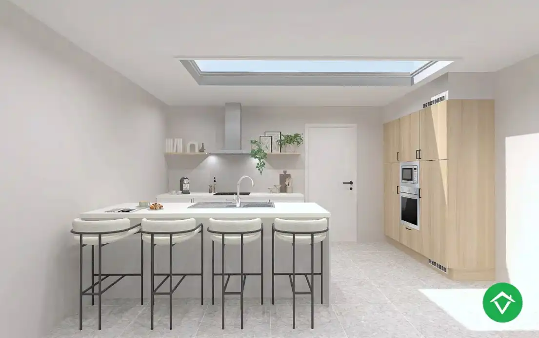 Centraal gelegen nieuwbouwwoning met 3 slaapkamers, tuin en overdekte autostaanplaats foto 4