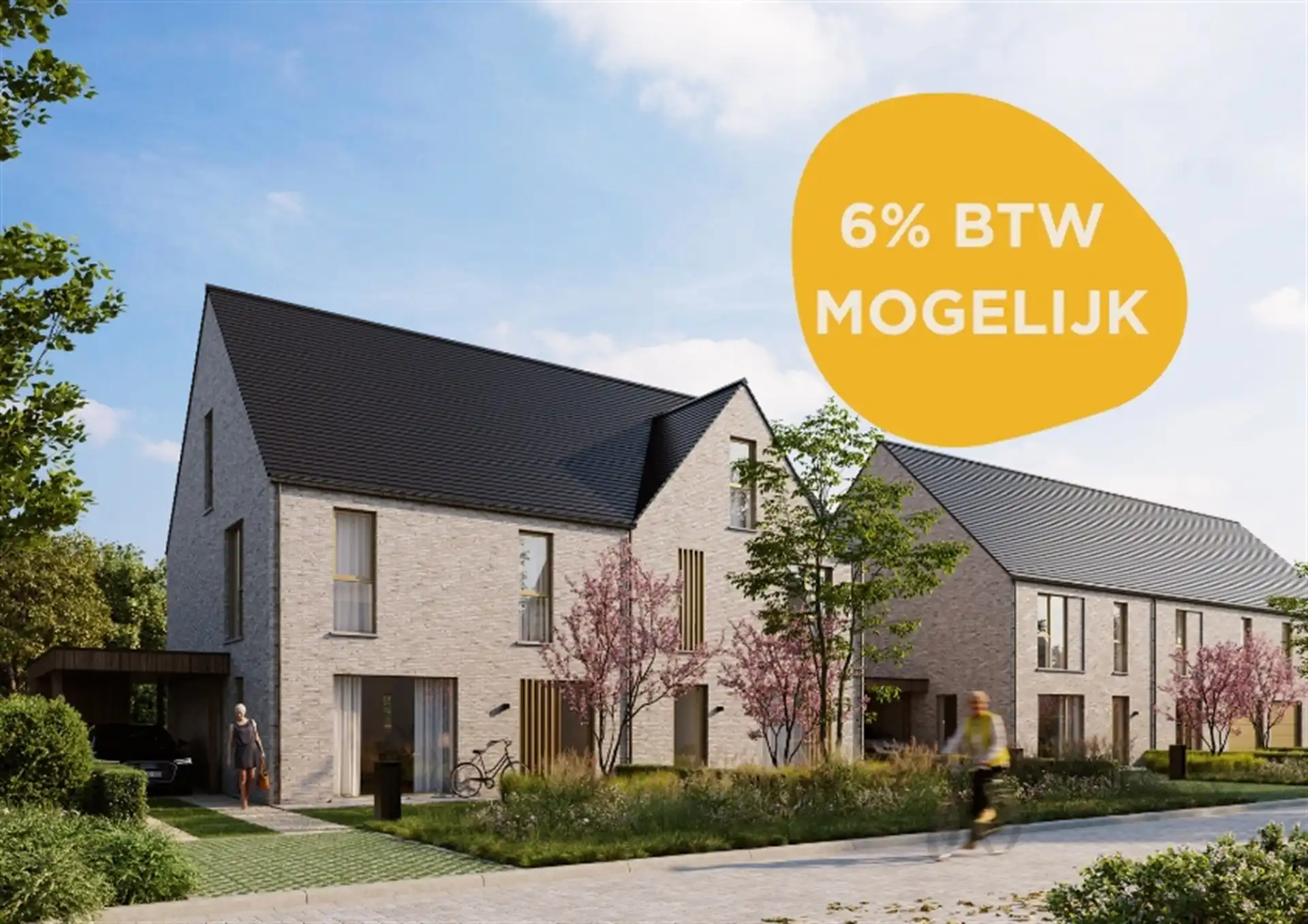 Nieuwbouw gezinswoning op een absolute toplocatie in nieuw woonproject 'De Klingerie'  foto {{pictureIndex}}