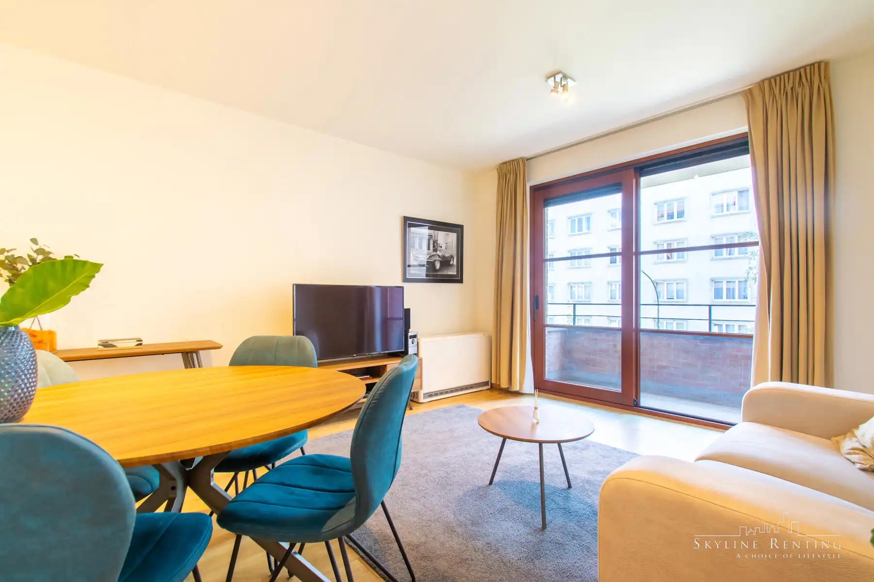 Gemeubileerd appartement - 1Kamer + Terras (Park van Woluwe) foto 3