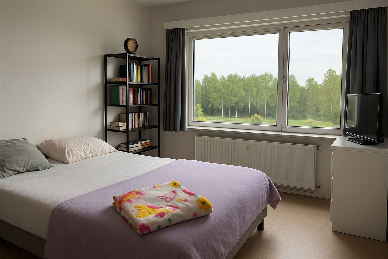 TE HUUR: Appartement met 1 slaapkamer te Lummen!  foto 6