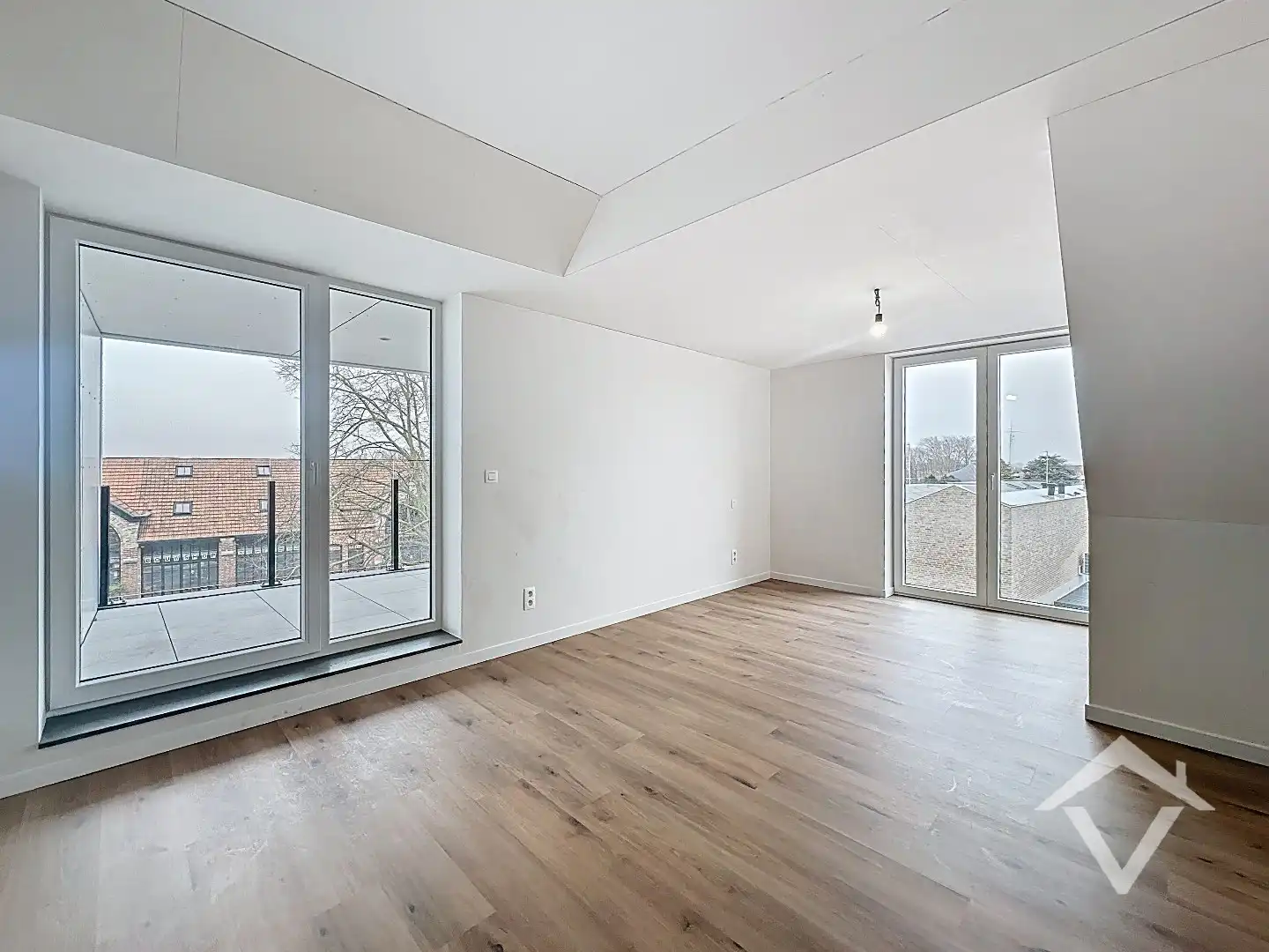 Nieuwbouwappartement met 2 slaapkamers en 2 terrassen in centrum Koekelare  foto 14