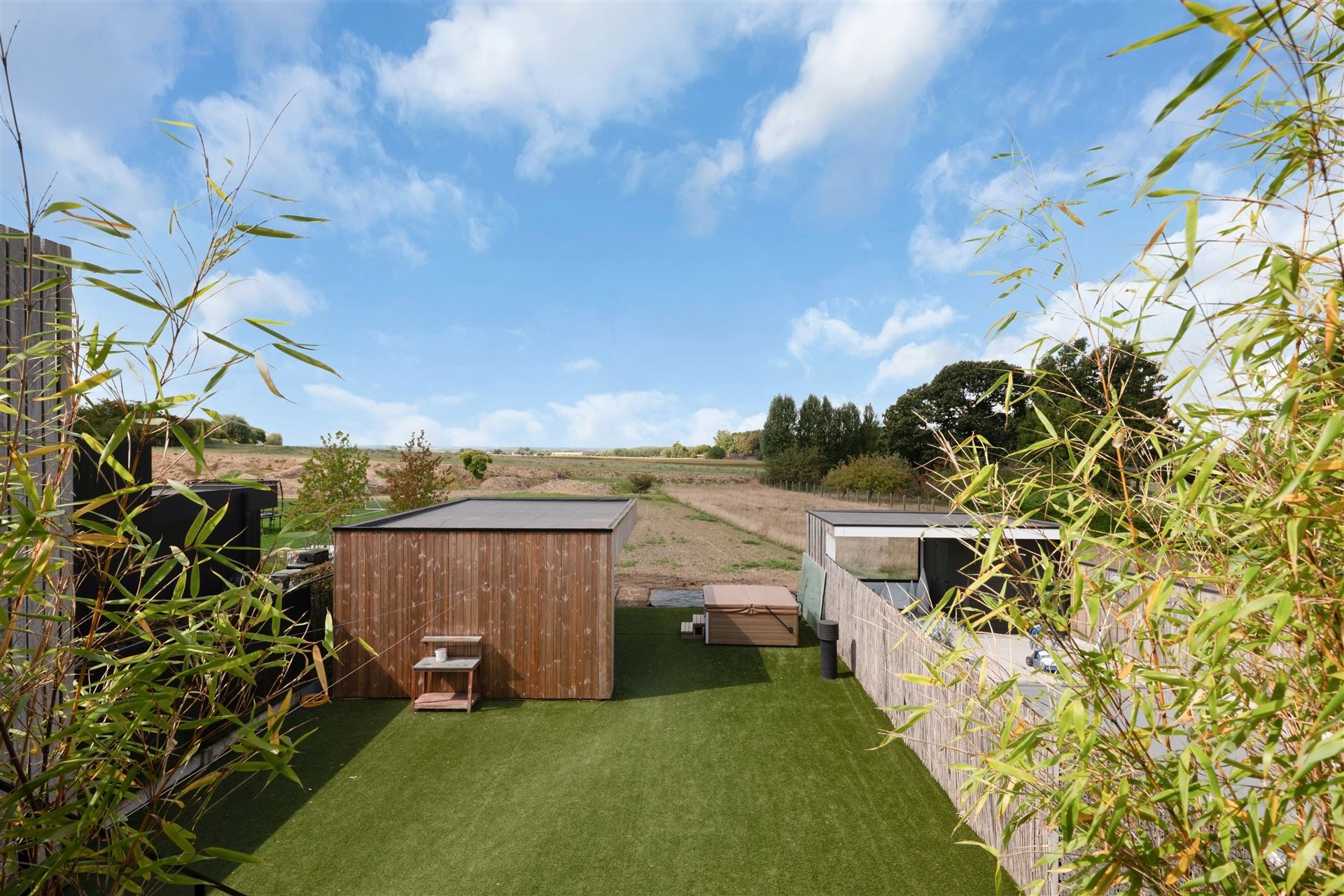 Moderne energiezuinige woning met uniek uitzicht in Gavere foto 11