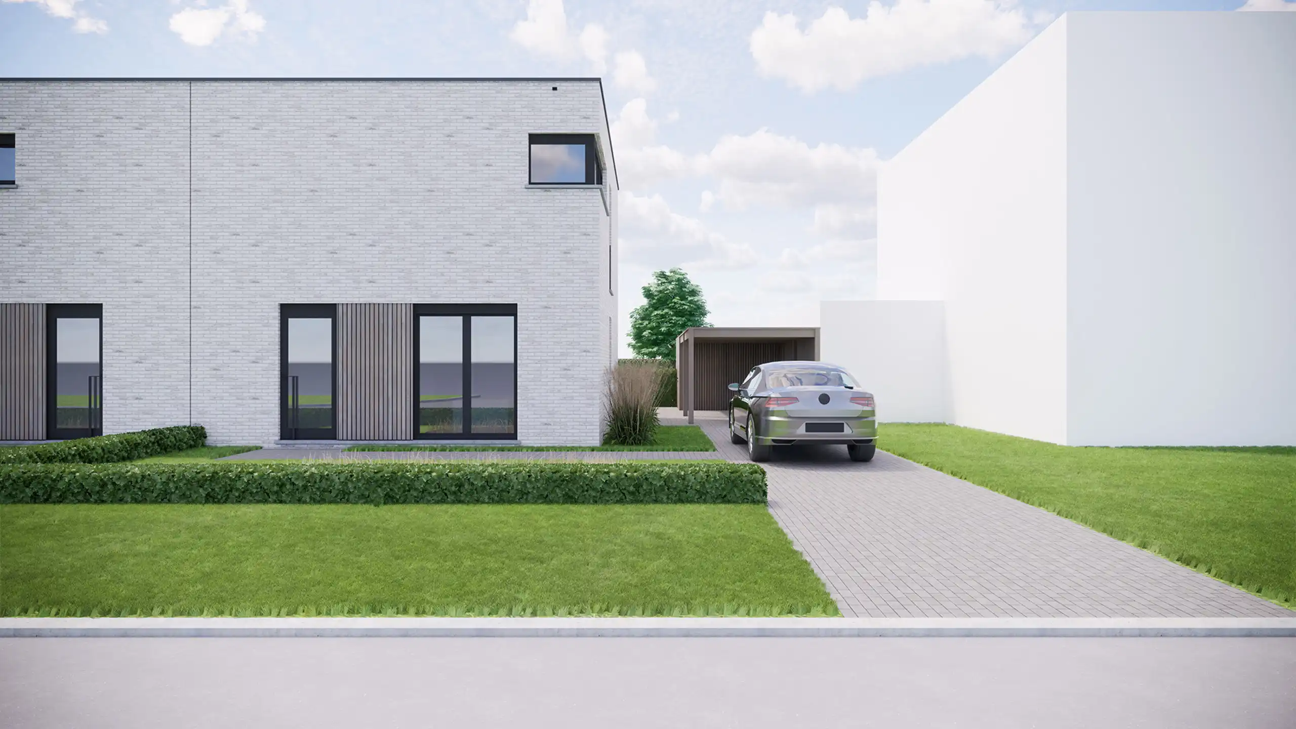 Vijf halfopen energieneutrale ééngezinswoningen in Wijchmaal foto 16