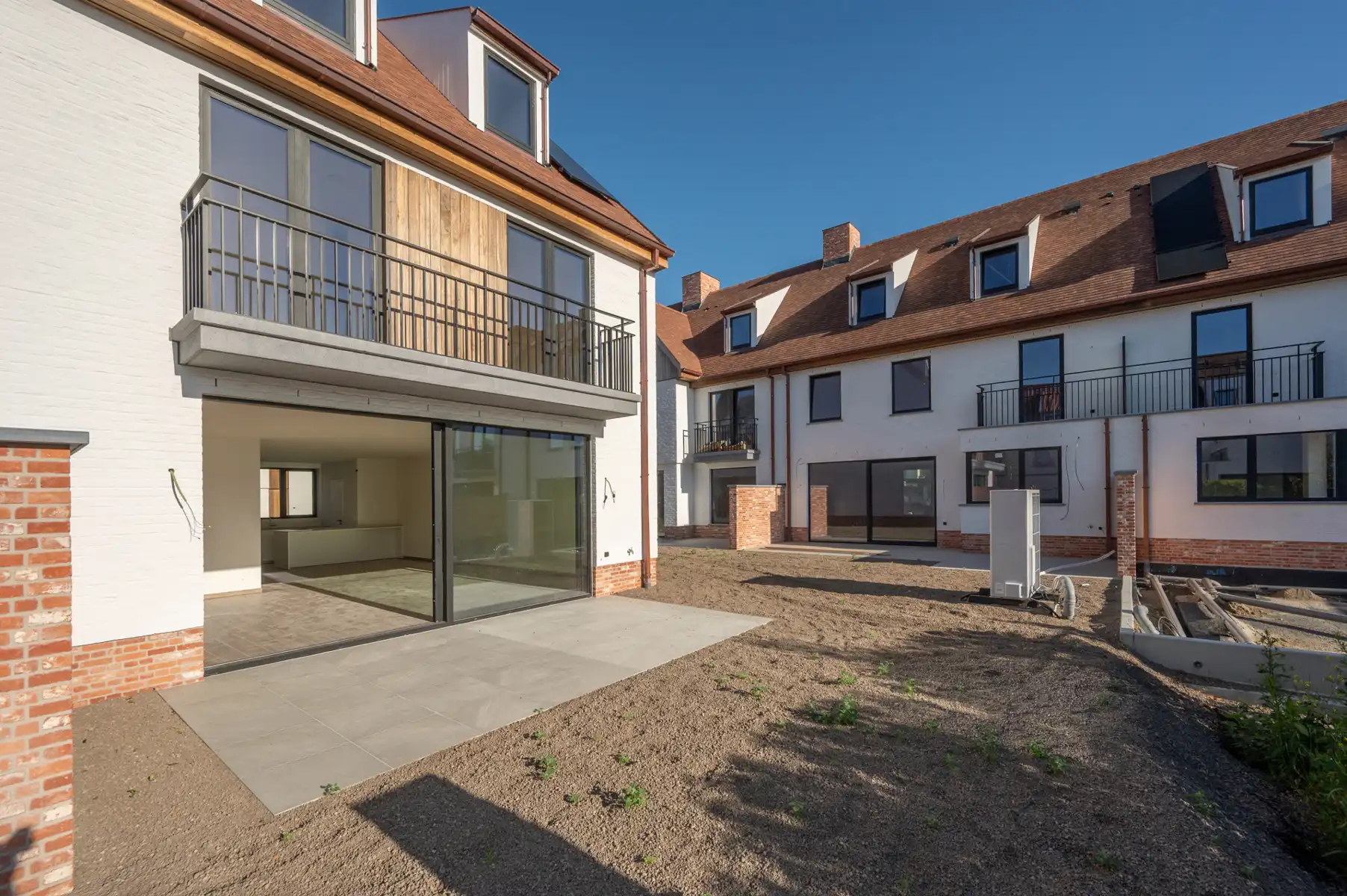 Nieuwbouw - ongemeubelde koppelvilla in rustige,  residentiële wijk te Knokke-Heist  foto 12