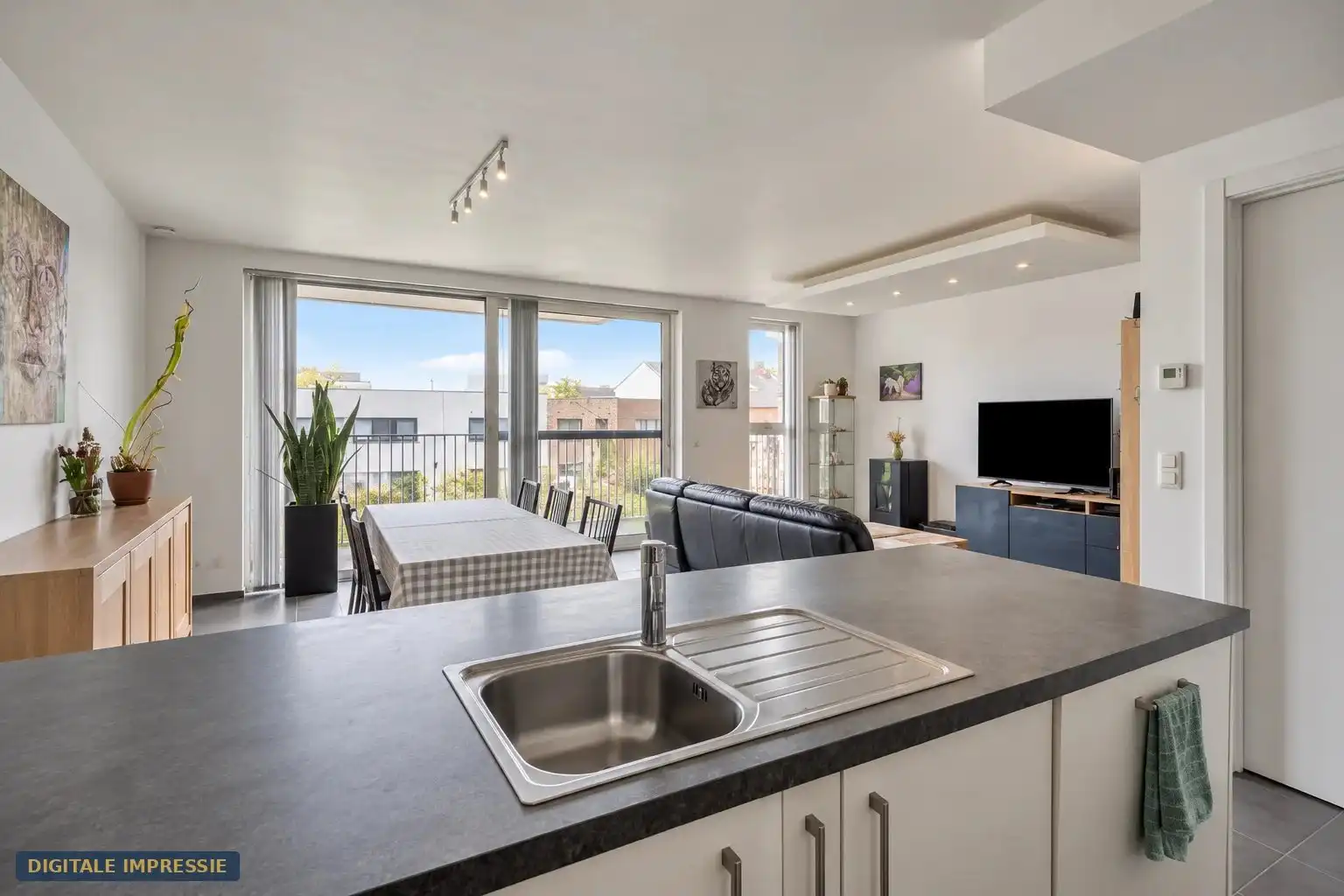 RECENT EN ENERGIEZUINIG APPARTEMENT MET 2 SLPK'S NABIJ CENTRUM HASSELT foto 7