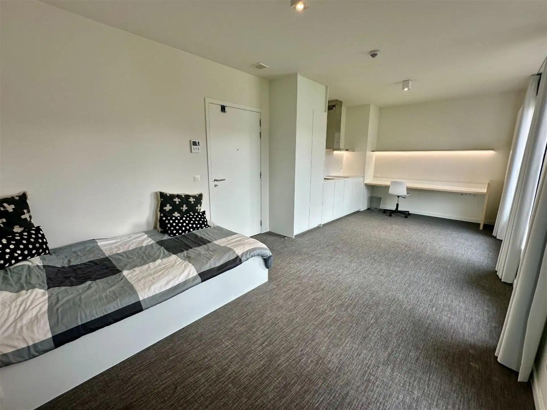 Moderne studentenstudio in Leuven, zeer goed gelegen in recent gebouw foto 2