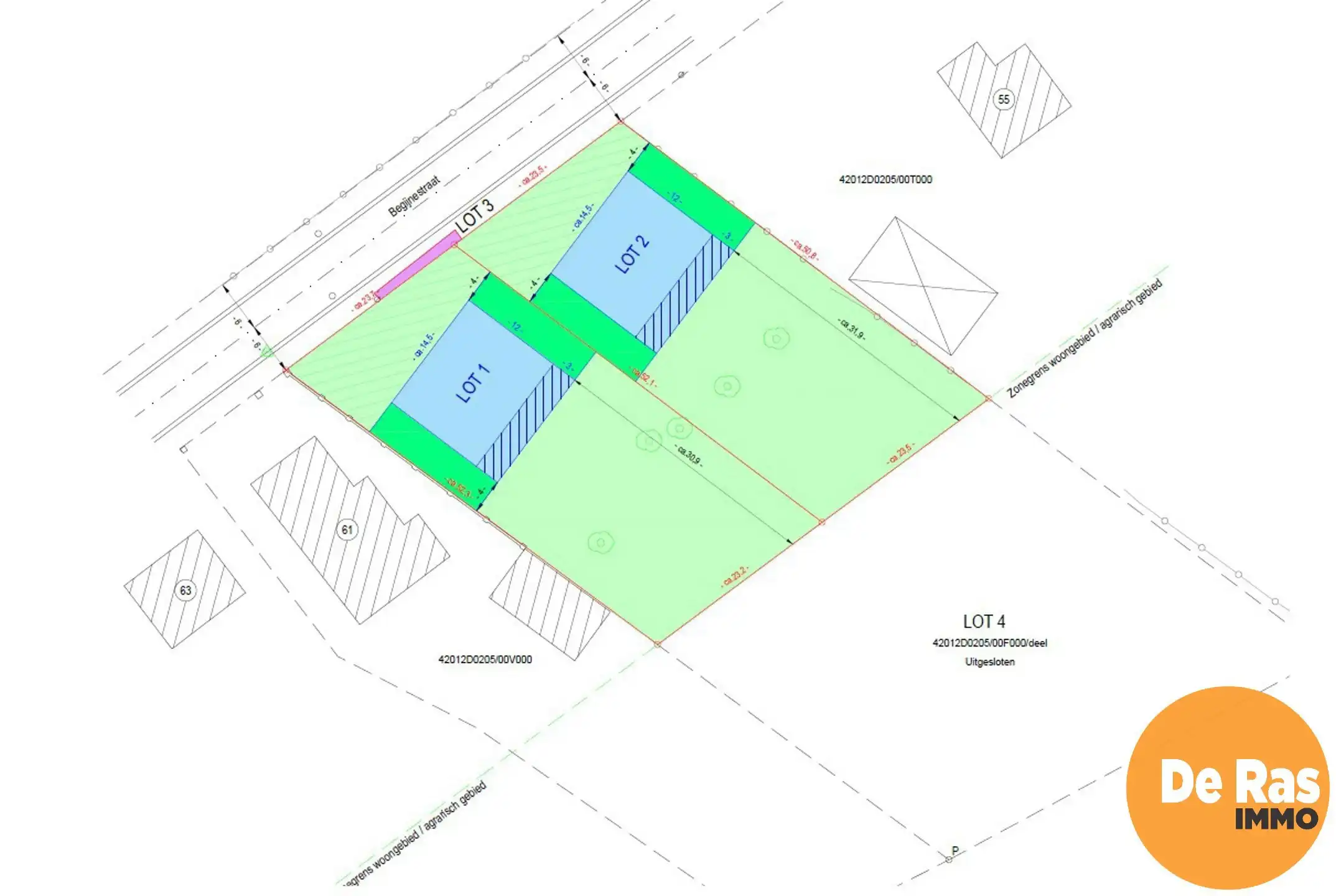 MASSEMEN– Bouwgrond voor open bebouwing, landelijke ligging! foto 5