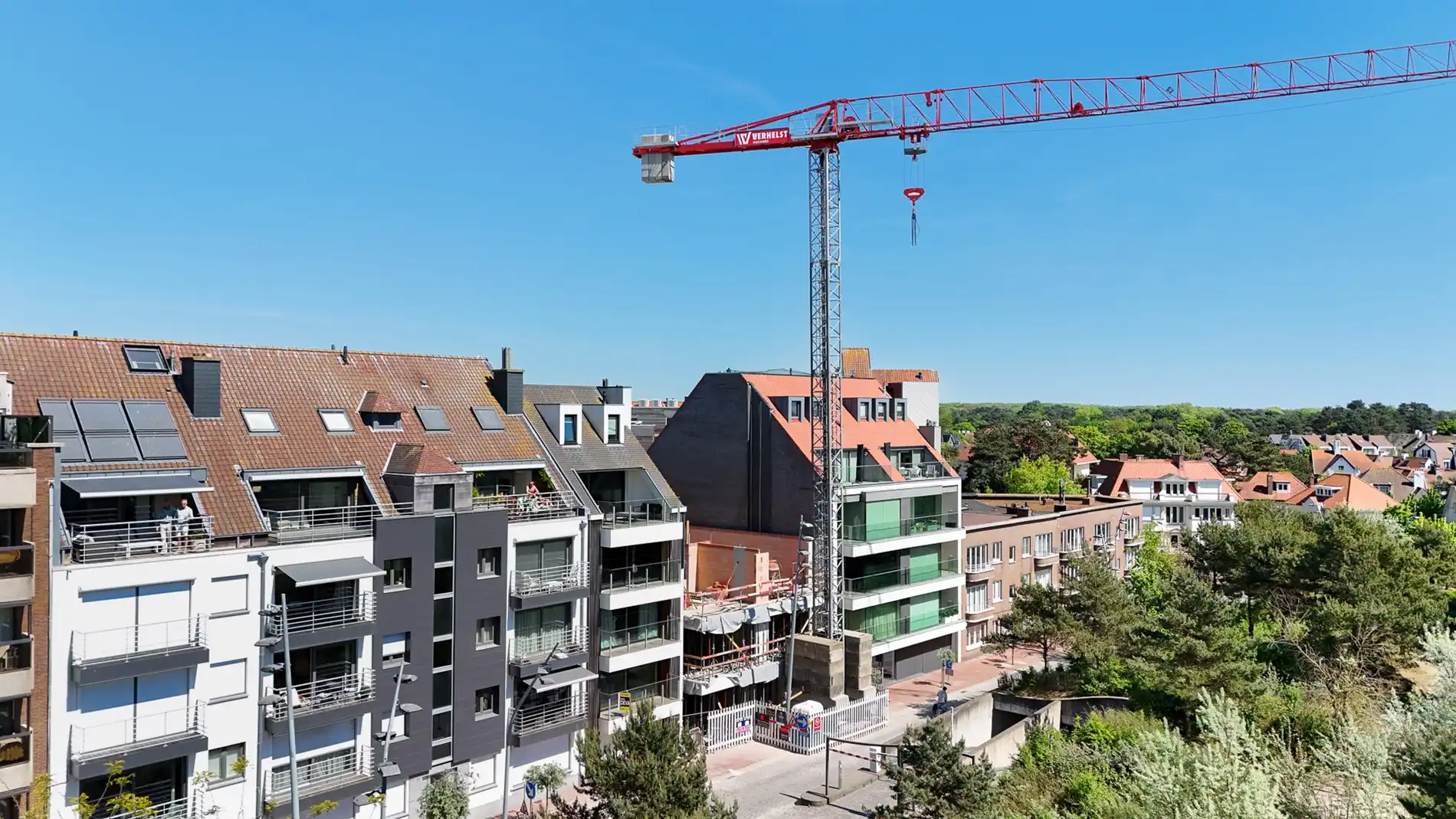 Nieuwbouw duplex appartement gelegen aan de Dumortierlaan  uniek open zicht op het Yzerpark en de villa’s van het Zoute foto 9