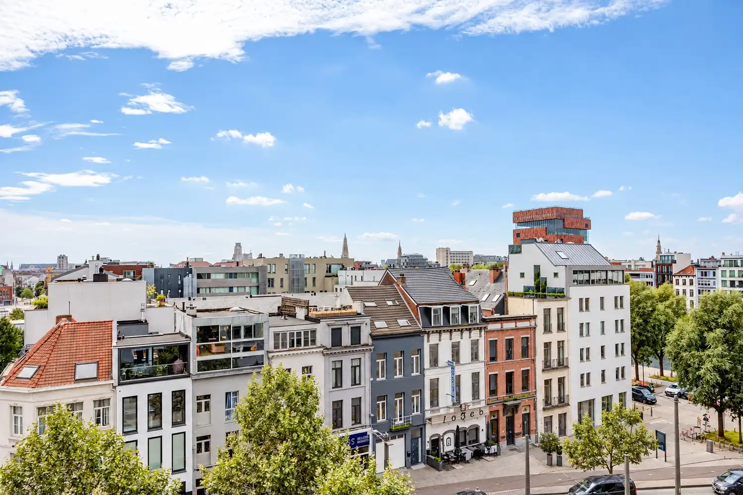 Exclusief 2-slaapkamerappartement van 116 m² met ruim inpandig terras op het Eilandje met zicht op het MAS foto 2