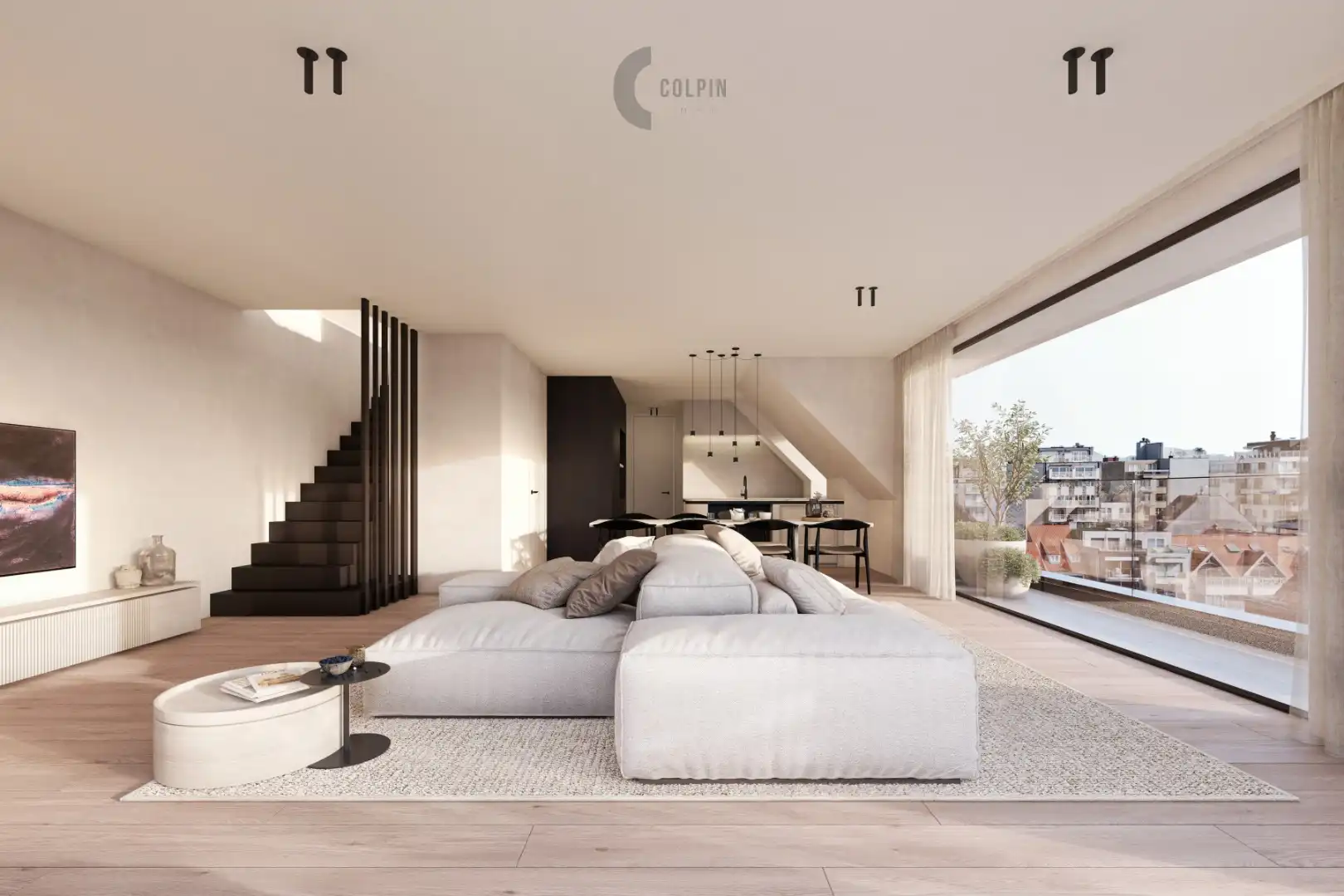 Uitzonderlijk ruime penthouse met zonneterras in Heist foto 2