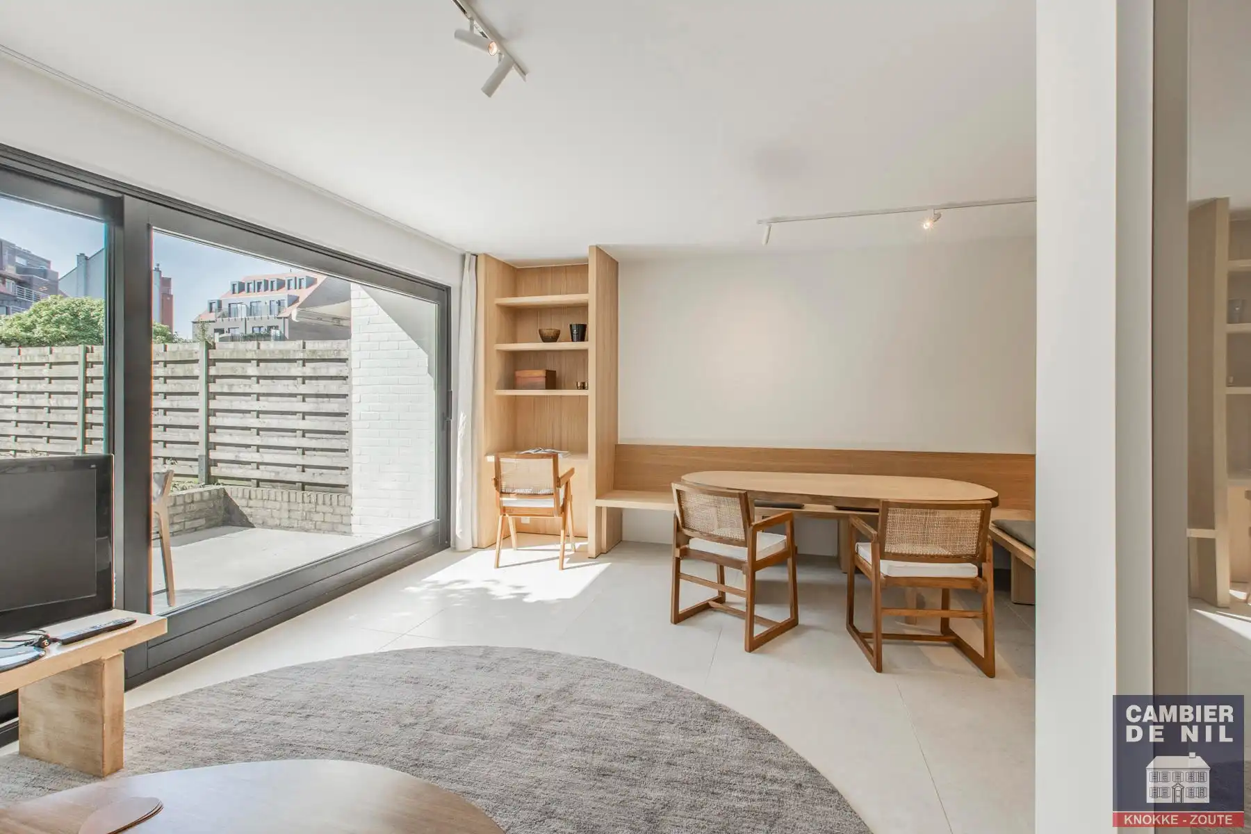 Gemeubeld design appartement in centrum Knokke! foto 3