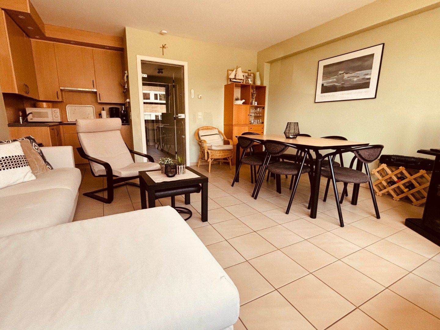 KNUS VOLUMINEUS APPARTEMENT MET TWEE SLAAPKAMERS OP BOOGSCHEUT VAN DE ZEE foto 5