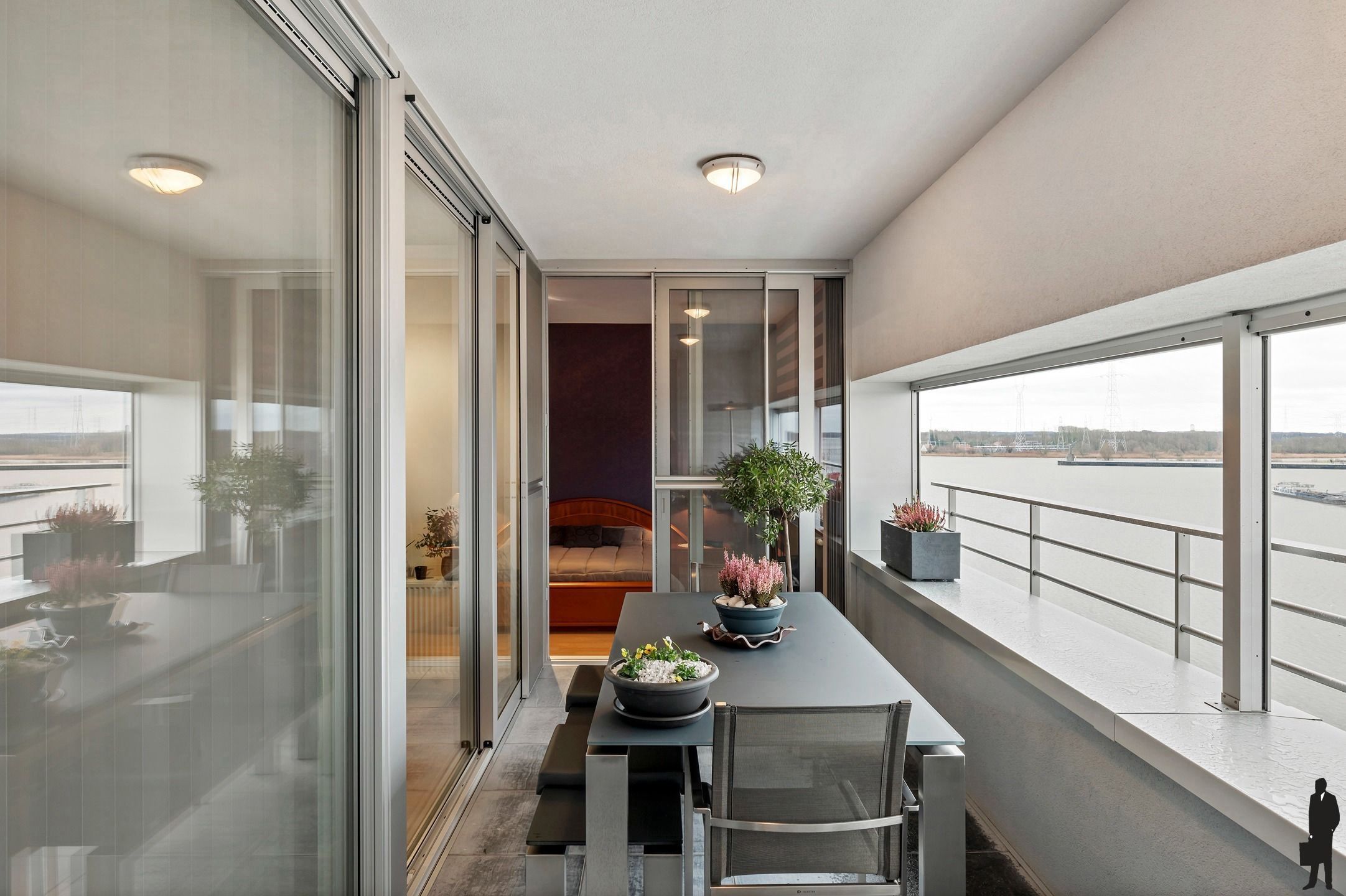 Luxe appartement met adembenemend Scheldezicht en topafwerking in Rupelmonde foto 14