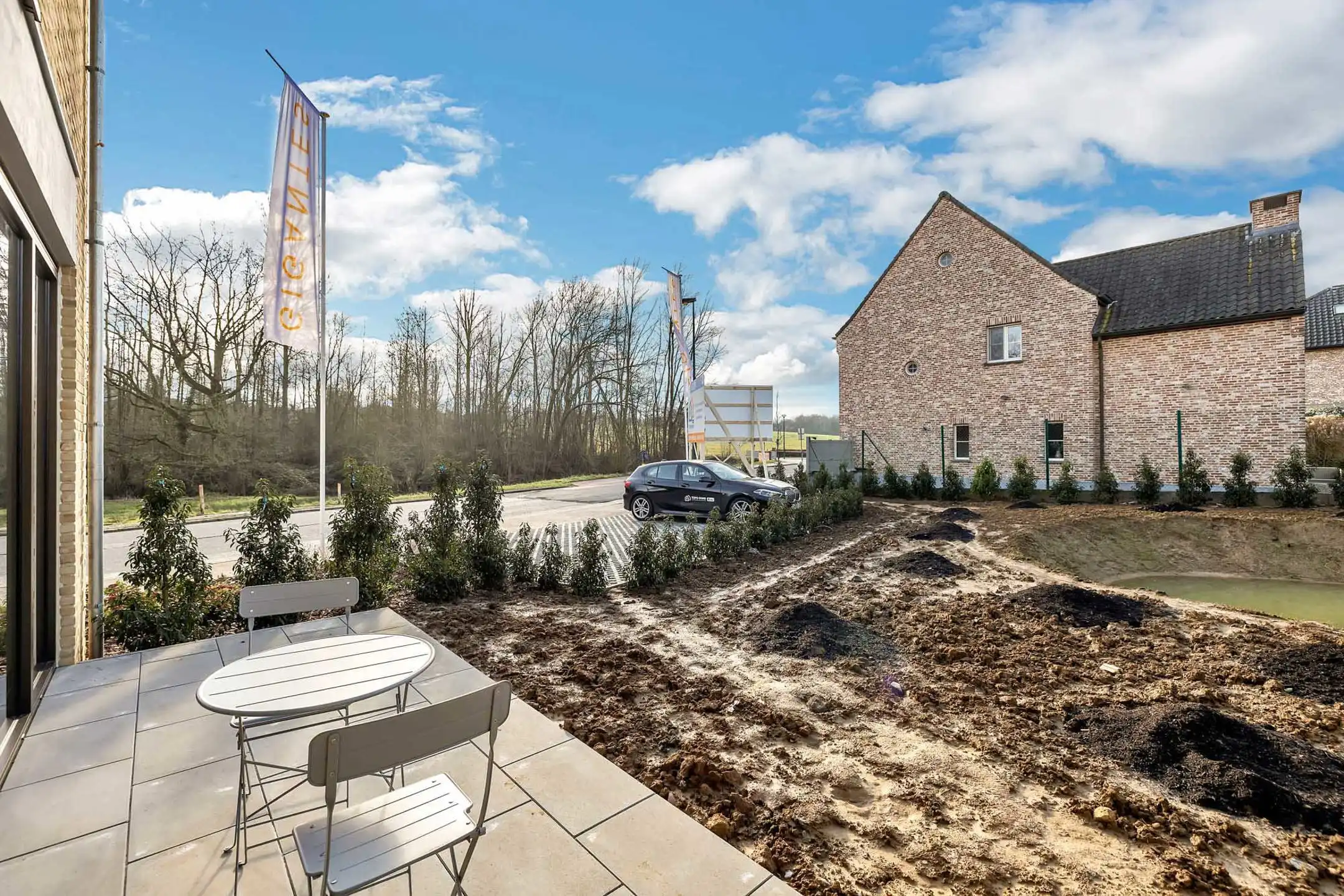 Gelijkvloers appartement met 2 slpks in uniek woonerf foto 16