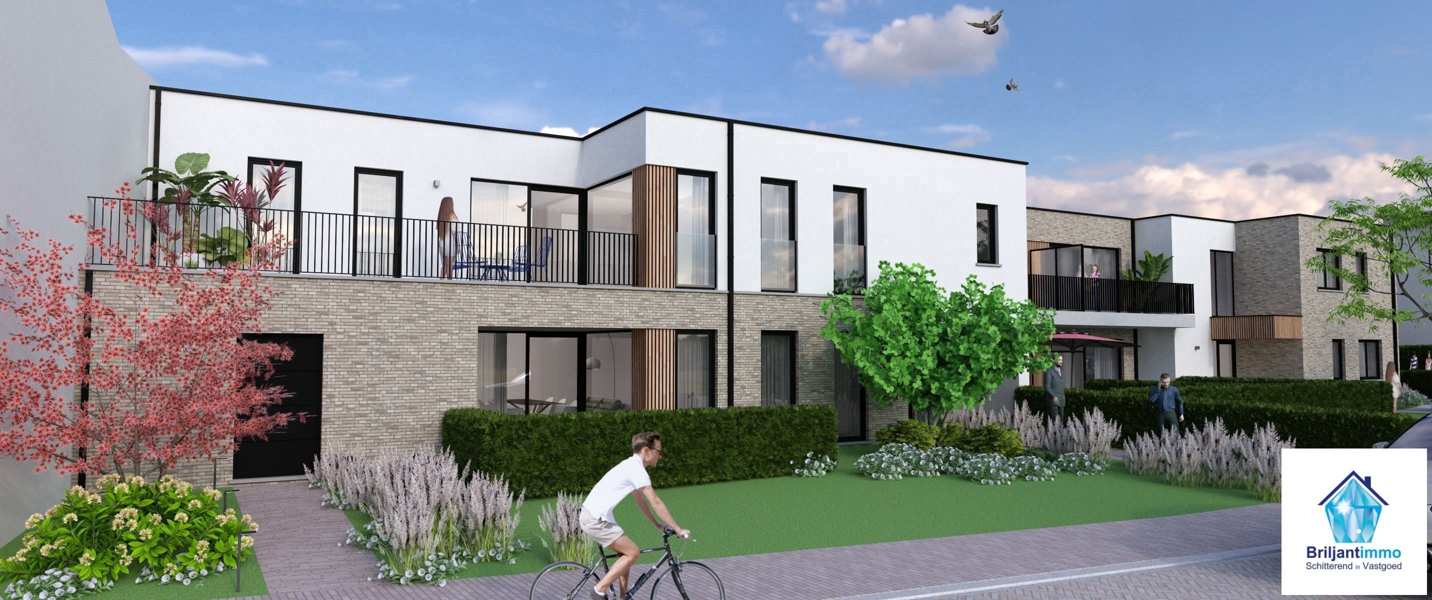 Nieuw te bouwen Ben appartementen in Berg met parktuin foto 2