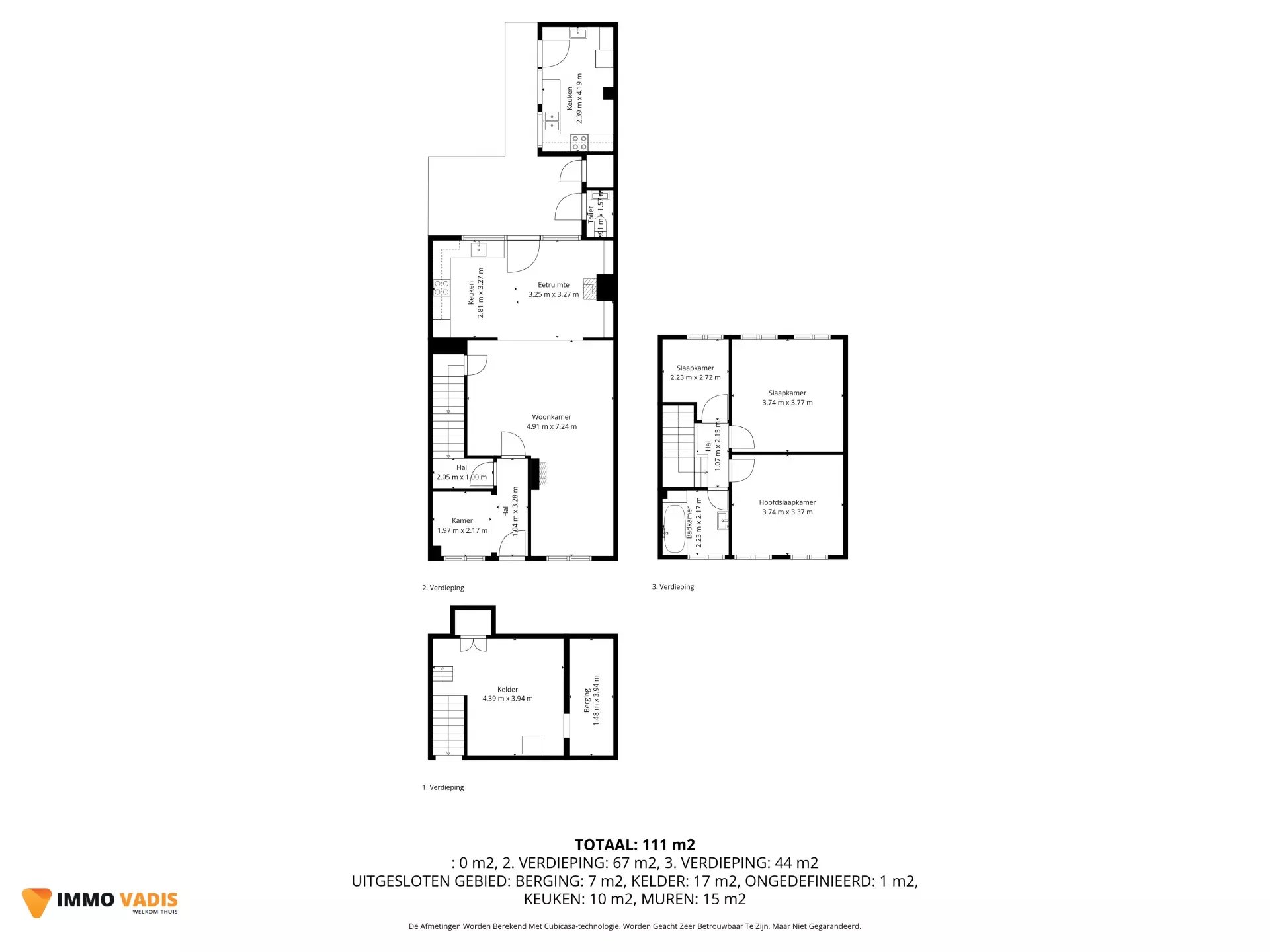 Woning met drie slaapkamers en dubbele garage foto 19