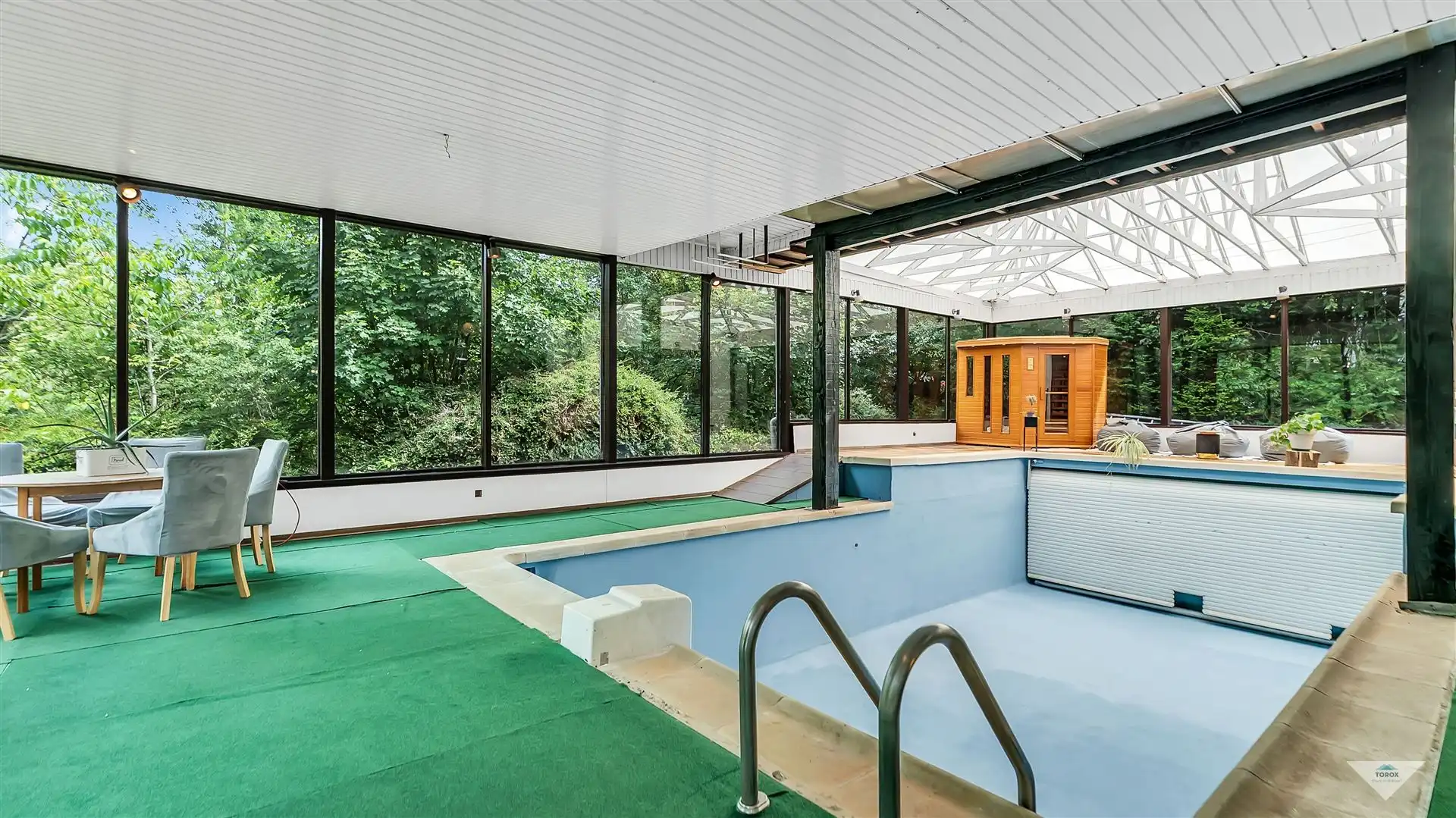 Woning met binnenzwembad en sauna in natuurgebied! foto 16