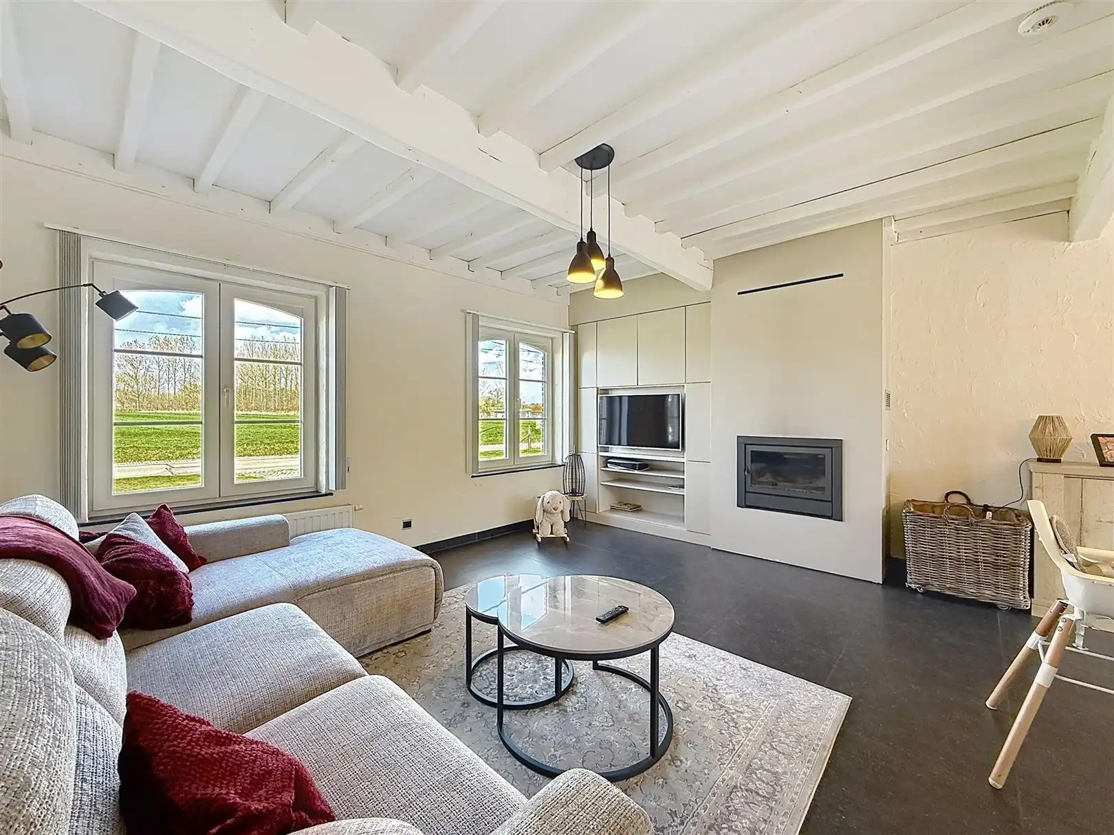 Ruime open bebouwing, 4 slpks, bureau, 14a 01ca foto 7