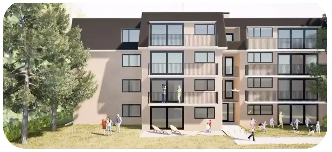 Gelijkvloers 2 slaapkamer-appartement op een topligging in Merelbeke foto 3