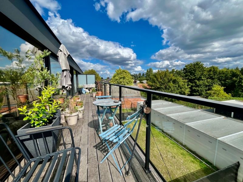 PENTHOUSE OP WANDELAFSTAND VAN HET CENTRUM foto 11