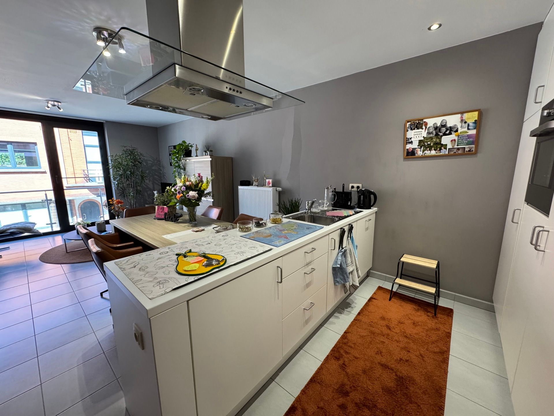 1 slpk appartement centrum Bornem foto 3