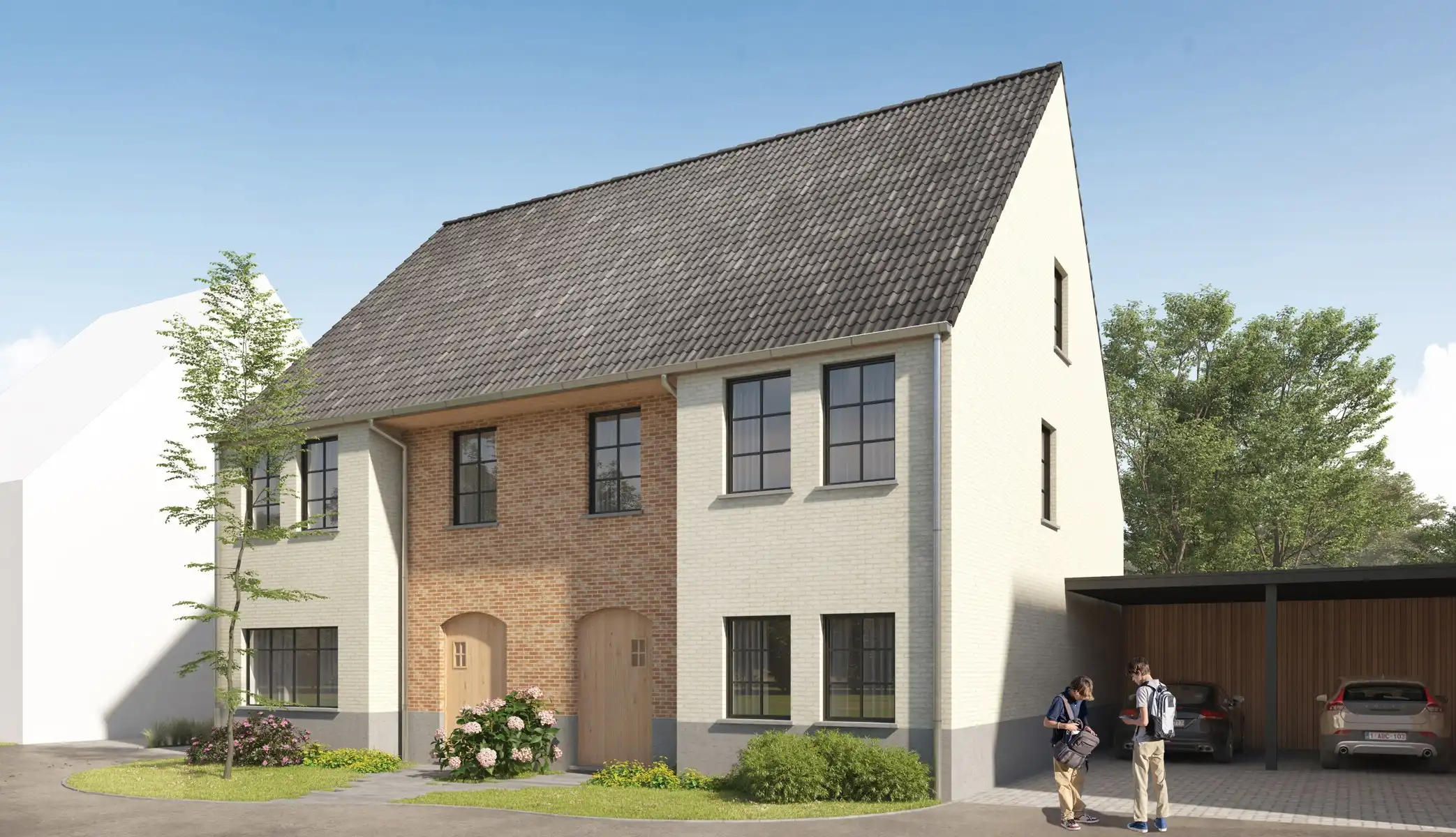 Landelijke, halfopen woning foto 10