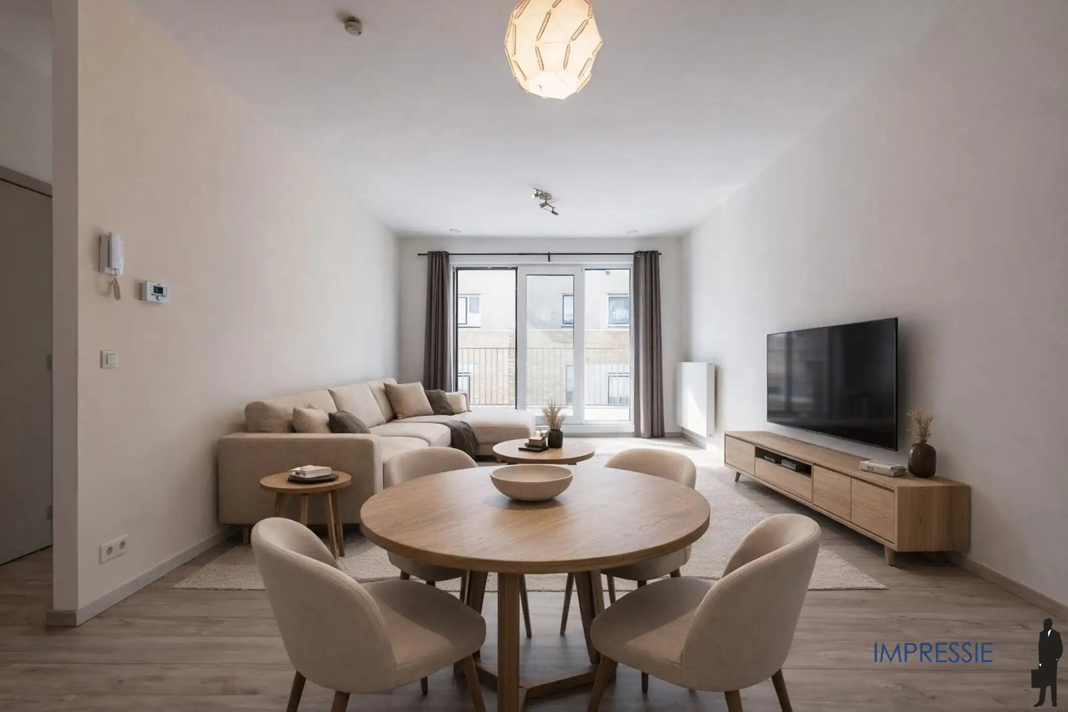 Lichtrijk appartement met 2 slaapkamers in Residentie 'Rose' foto 2