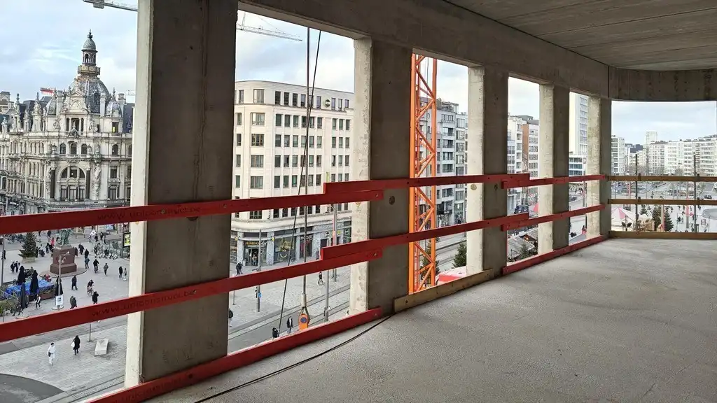 Nieuwbouw duplexkantoor te huur op De Keyserlei Antwerpen foto 4