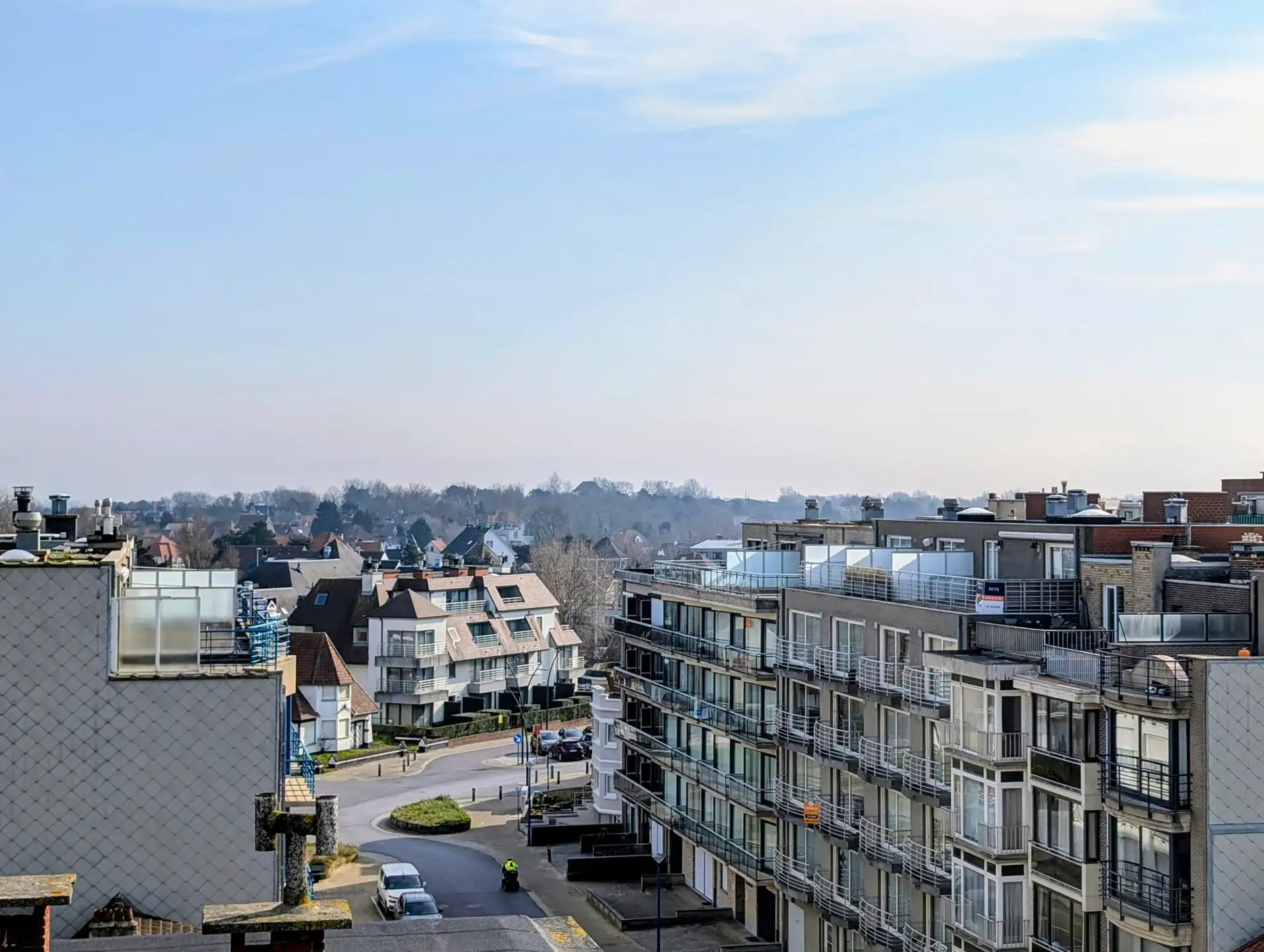 Twee penthouse (nu één)  te koop Koksijde met frontaal zeezicht en 30m² zonneterras.(prijs incl. grote garage en 2 kelders)  foto 8