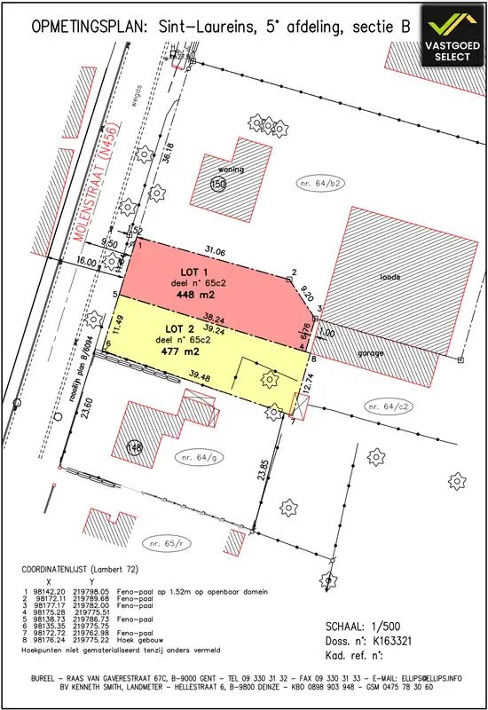 Bouwgrond te koop in Watervliet 477 m2 foto 4