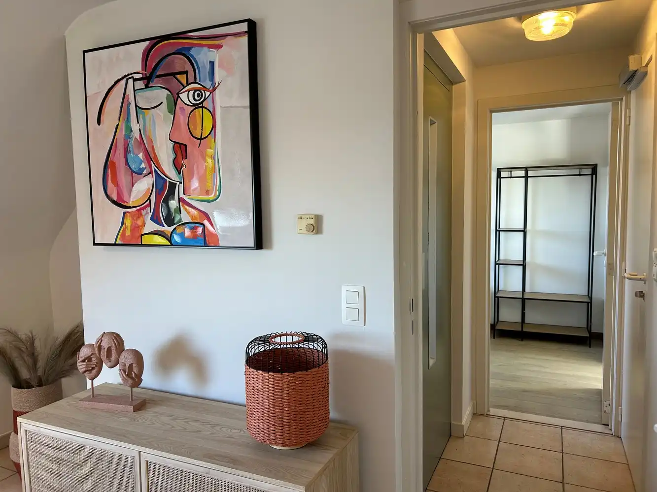 Ruim en lichtrijk 1-slaapkamerapp met terras! foto 4