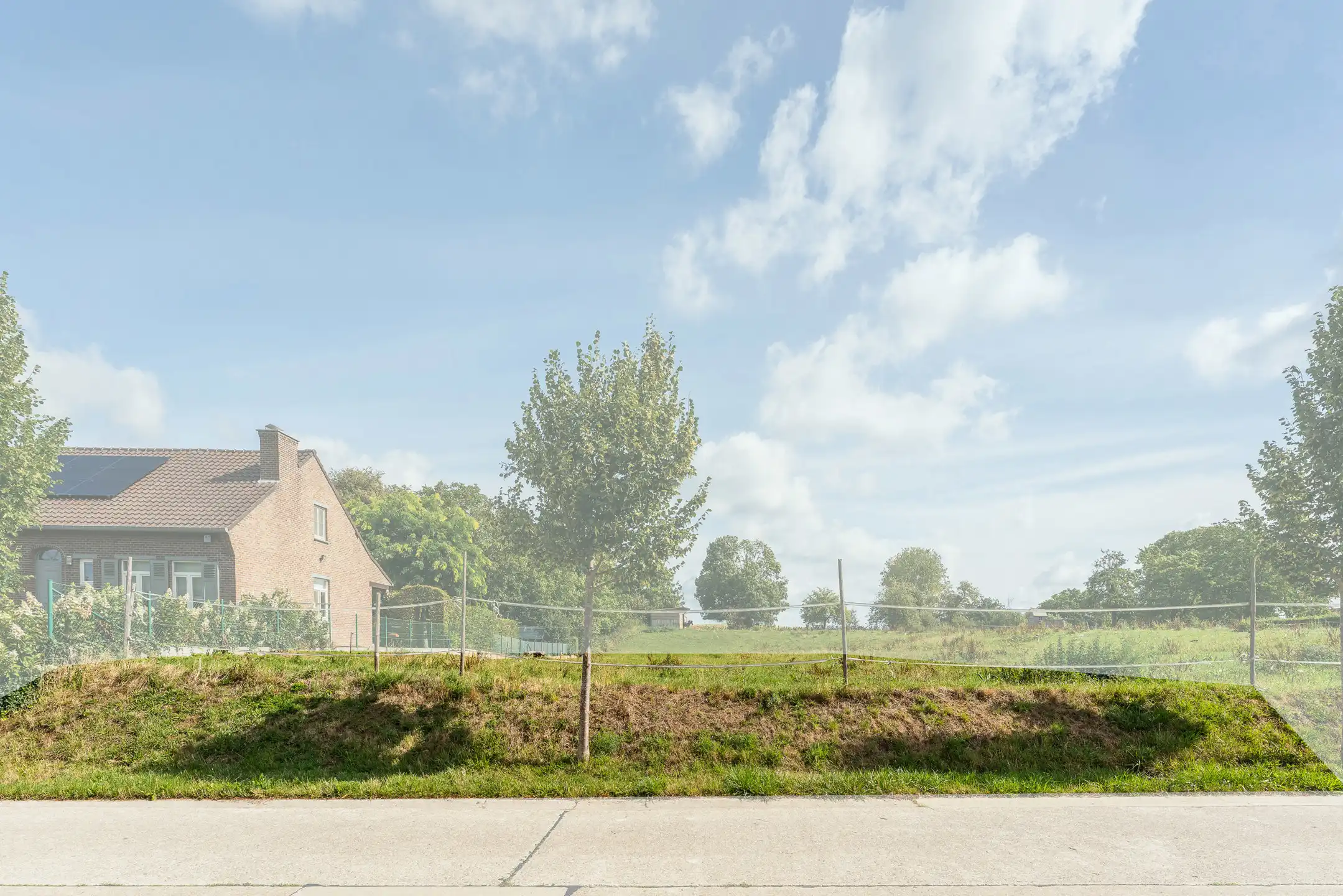 Ruime OB bouwgrond op 10a76ca te Lafelt. foto 12
