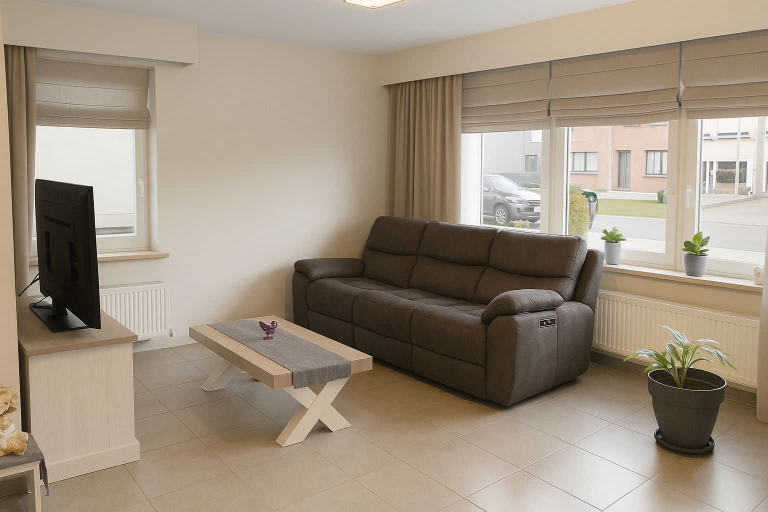 Mooi gelijkvloers appartement met zuid-terras en tuin foto 2