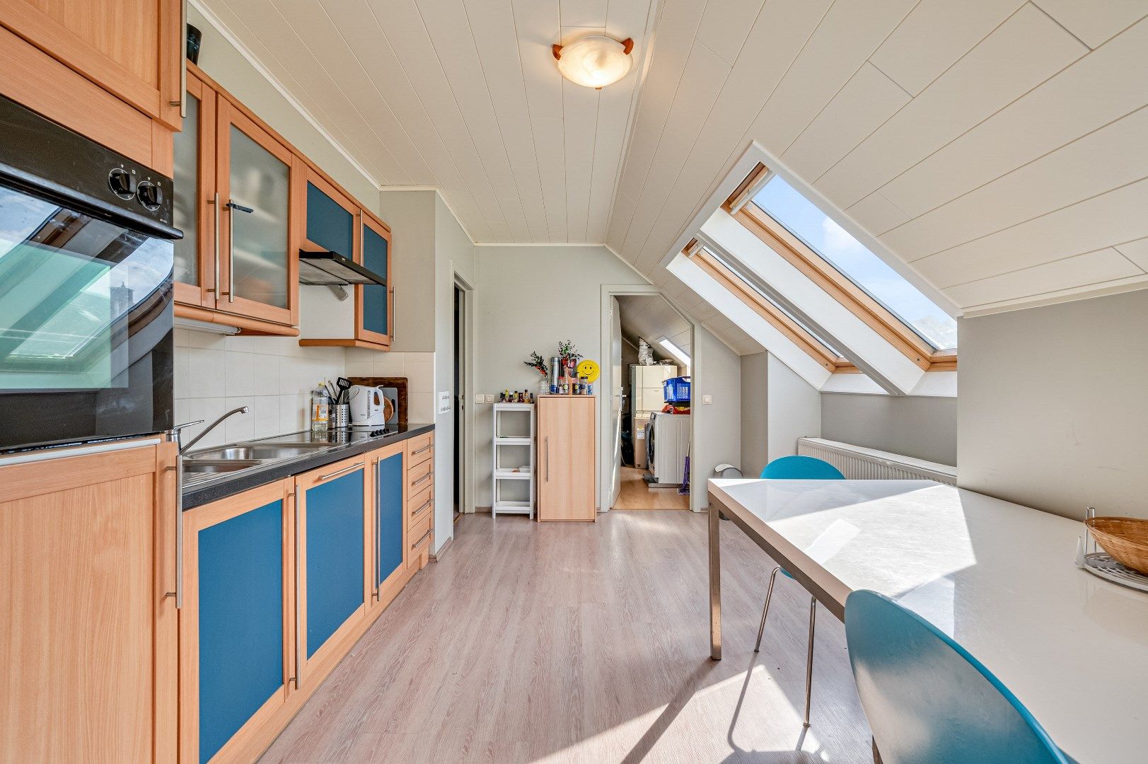 Charmant en lichtrijk dakappartement in Gent, vlak bij natuurreservaat Bourgoyen-Ossemeersen foto 8