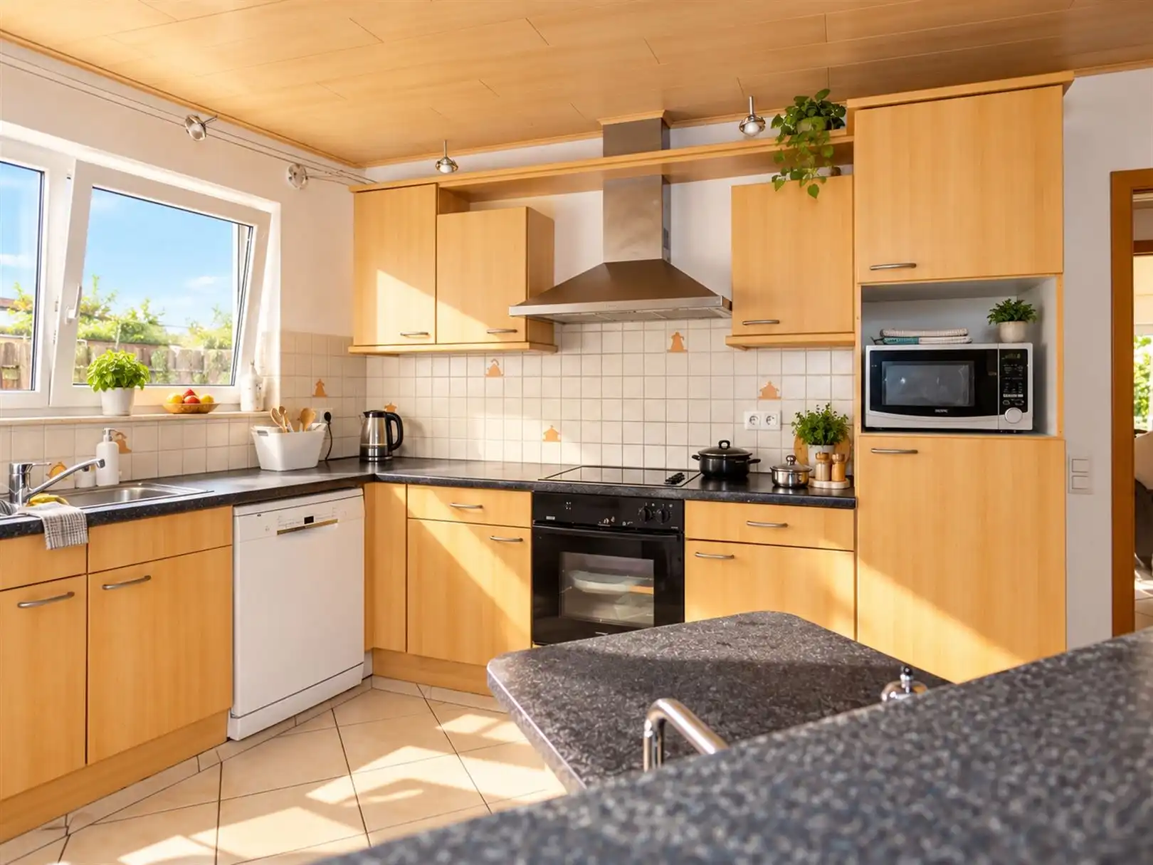 Gelijkvloers appartement met twee slaapkamers en tuin foto 4