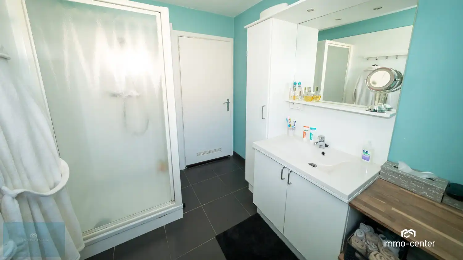 Instapklaar 2-slaapkamer appartement met zolder, 2 garages, carport en prachtige tuin foto 19
