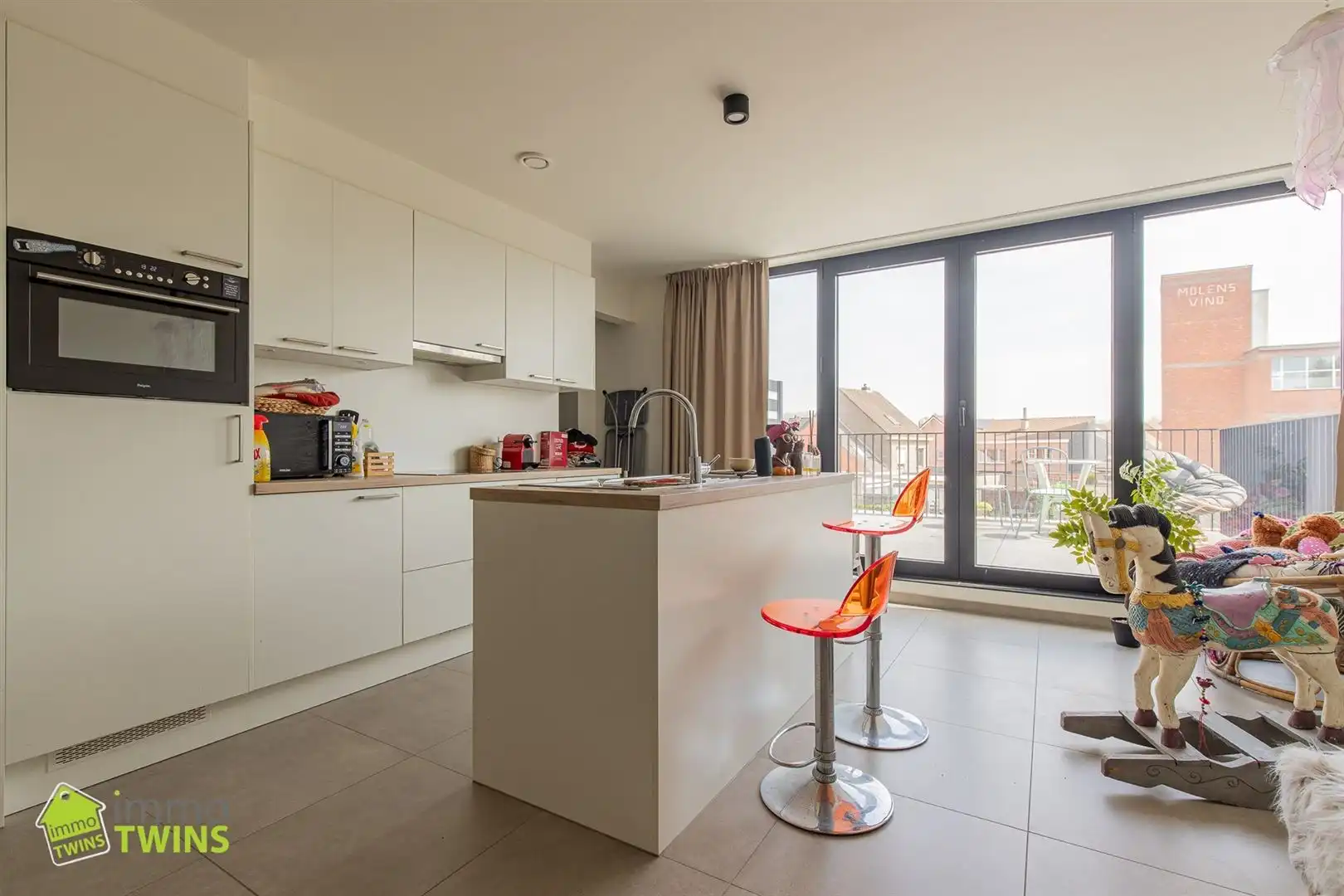 Modern appartement met terras en staanplaats te Grembergen bij Dendermonde  foto 3