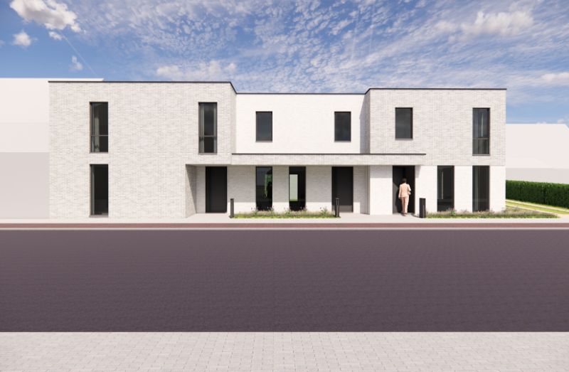 Hooglede: halfopen nieuwbouwwoning met 3 slaapkamers, zuid-gerichte tuin, carport en berging op een perceel van 184,50 m², centrale ligging foto 13