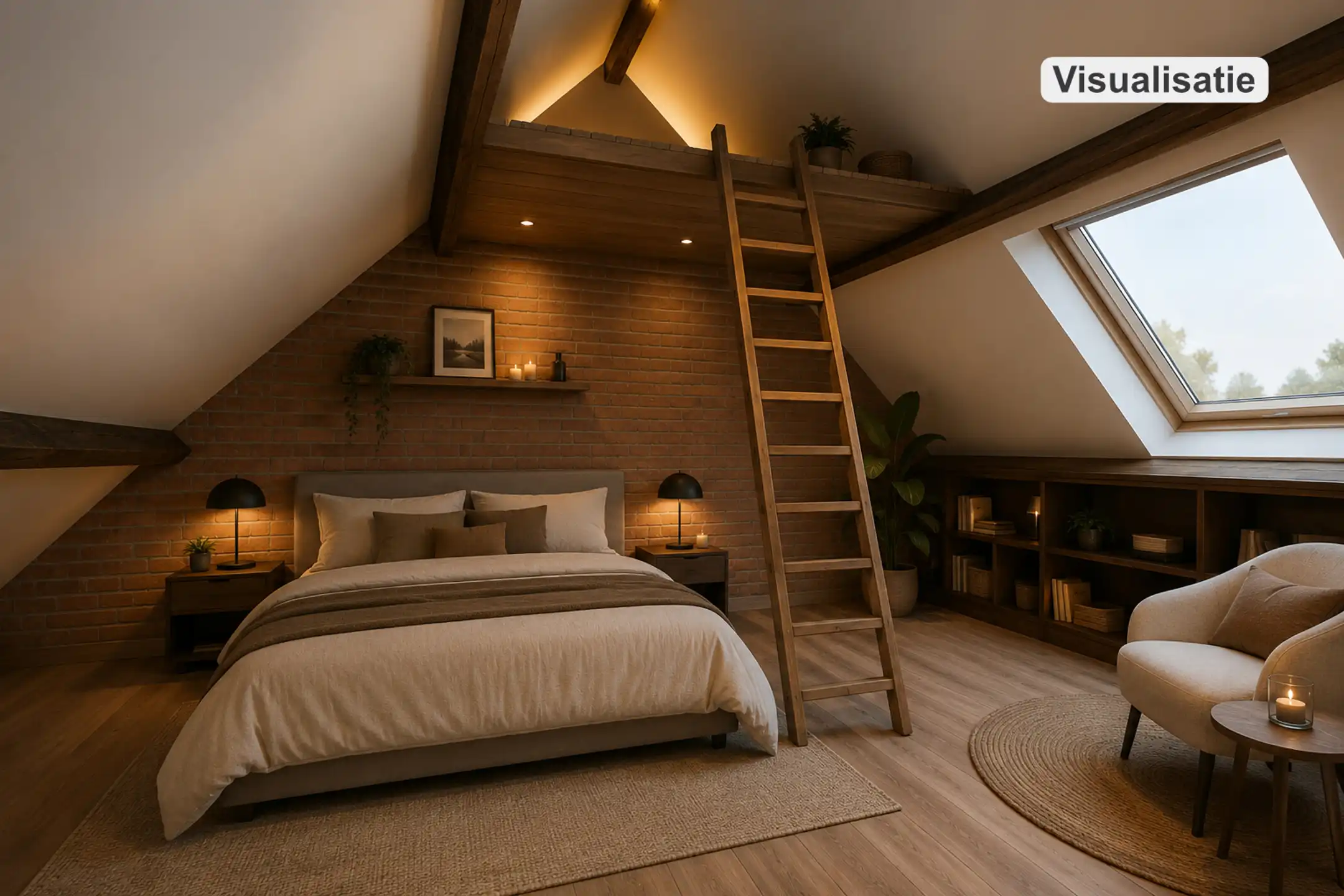 Te renoveren 3slpk-woning met 2 garages & tuin nabij centrum foto 21