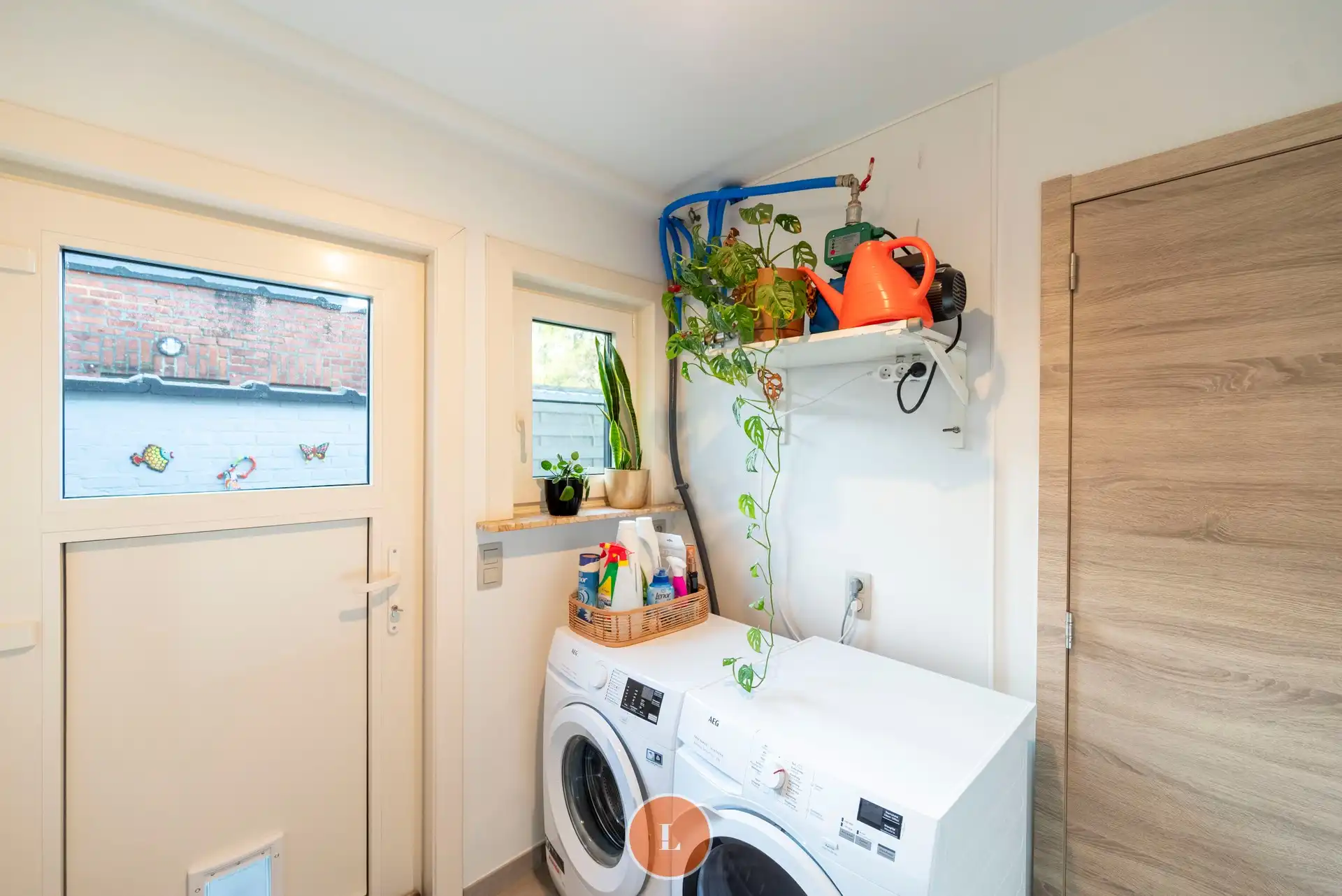 Instapklare gezinswoning met garage en tuin in Wevelgem. foto 8